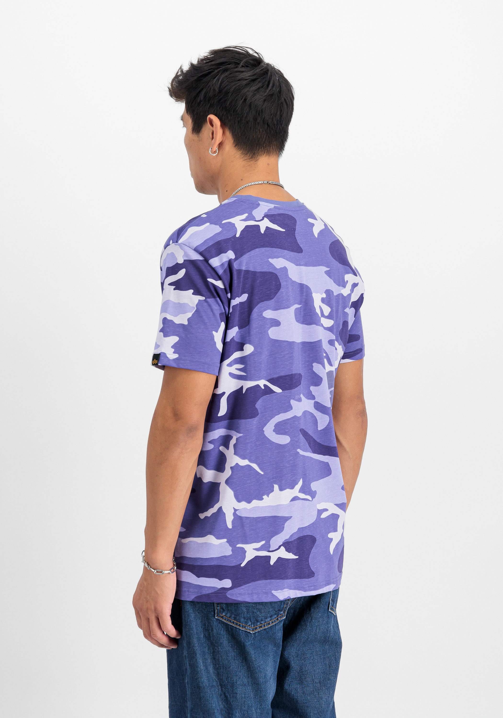 Alpha Industries T-Shirt »Alpha Industries Men - T-Shirts Basic T-Shirt BL Camo«
