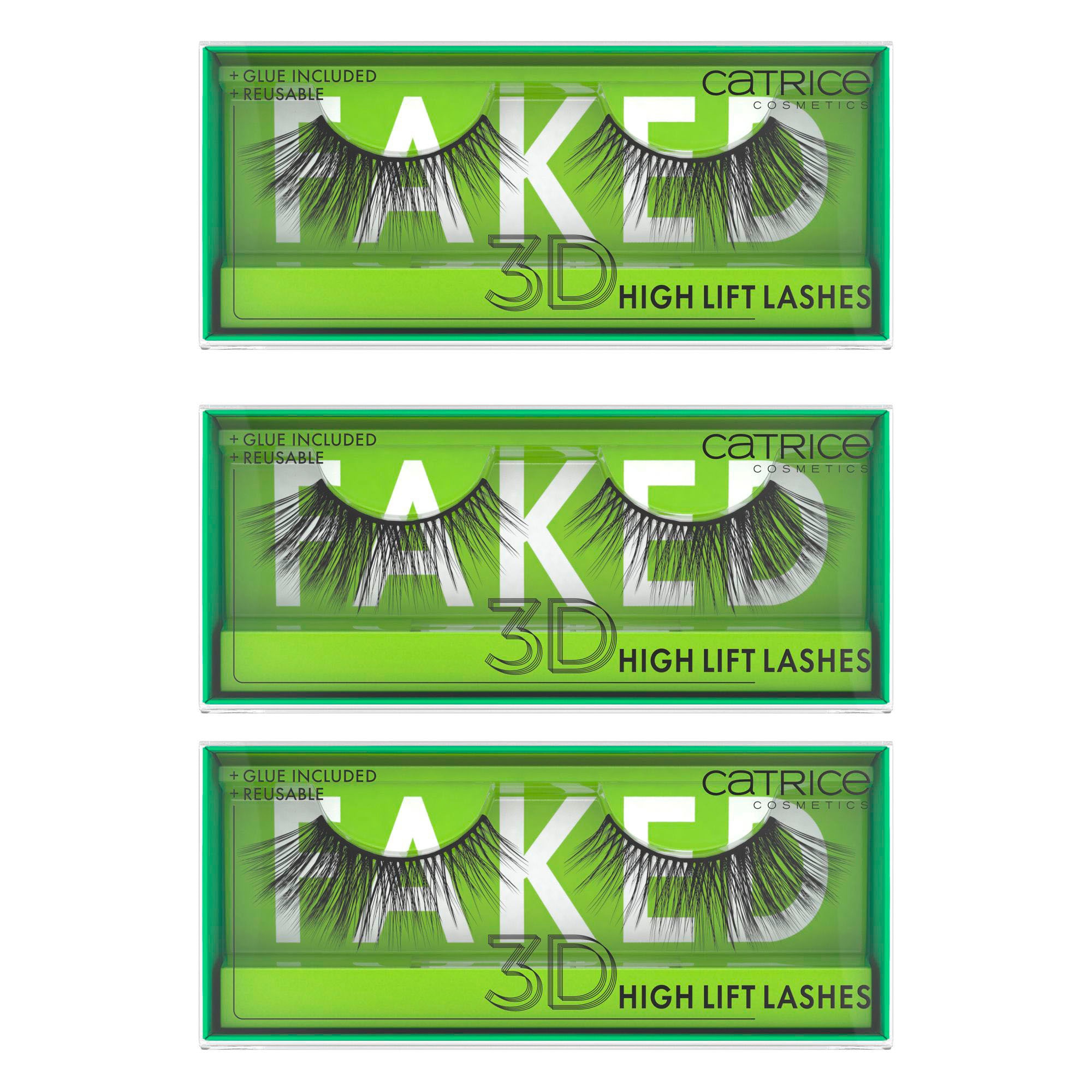 online »Faked 3 Bandwimpern tlg.) (Set, UNIVERSAL High bei Lashes«, Lift 3D Catrice