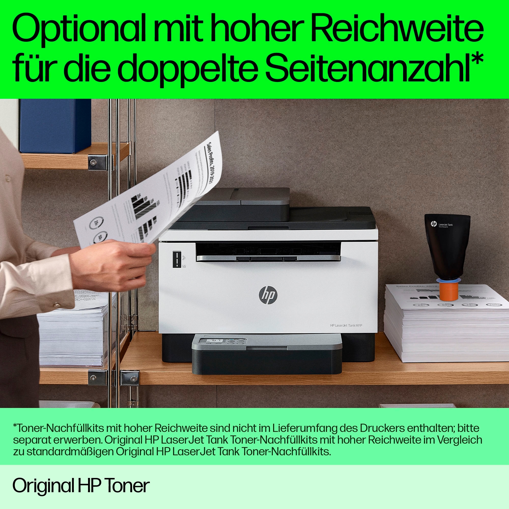 HP Tonerkartusche »153 Original LaserJet Tank Toner-Nachfüllkit«