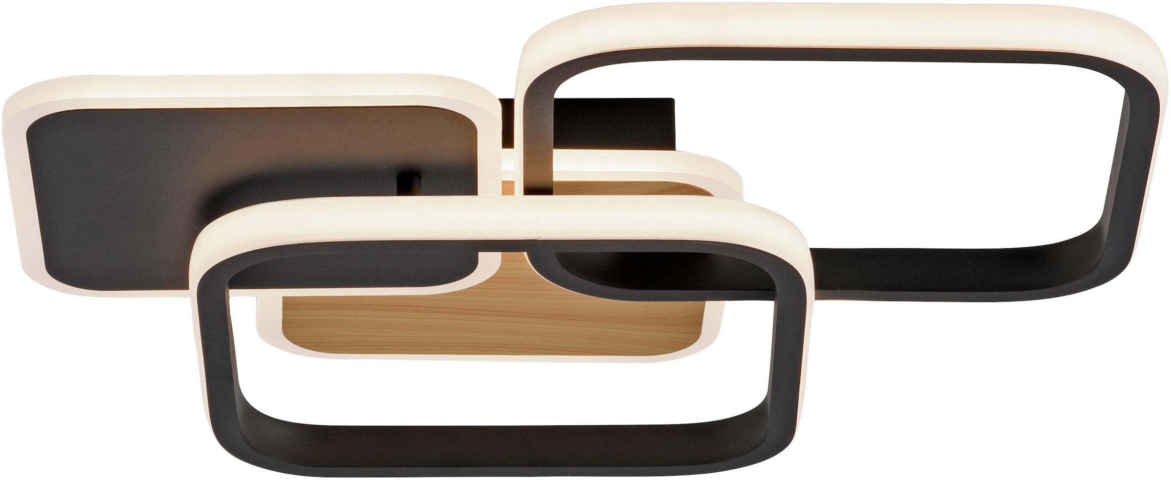 JUST LIGHT Deckenleuchte »SEVENT« LED-Board 1 Stk. Warmweiß LED