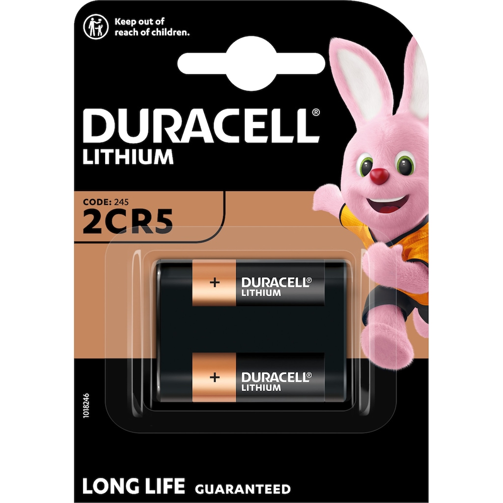 Duracell Fotobatterie »Photo 2CR5/245«, 2CR5, 6 V, (1 St., Lithium Batterie, 1 Stück)