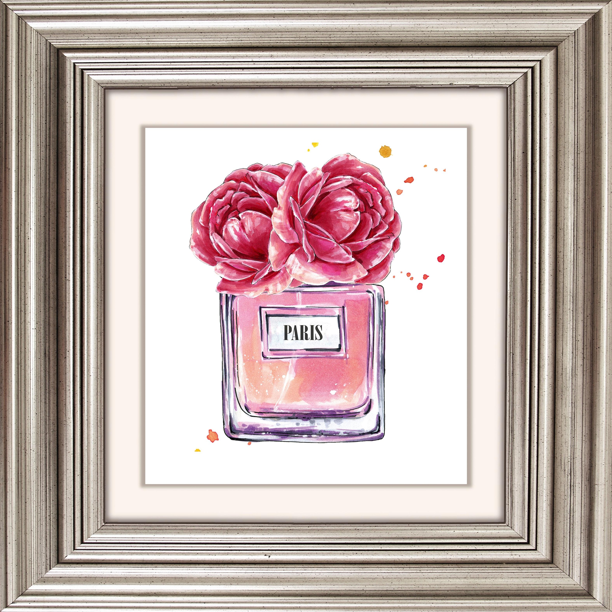 queence Acrylglasbild »Blüten Parfum«,...