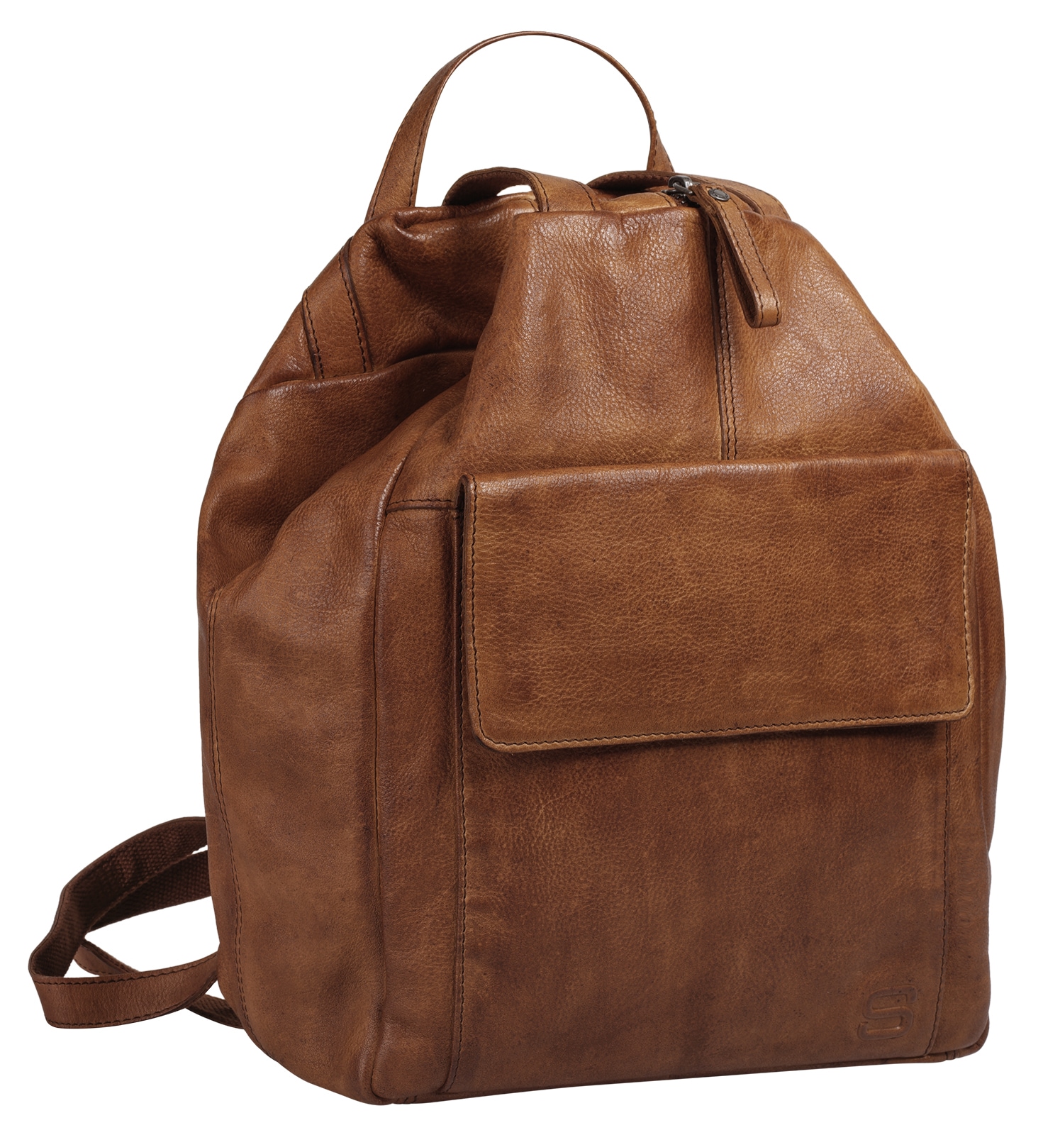 Spikes & Sparrow Cityrucksack, echt Leder