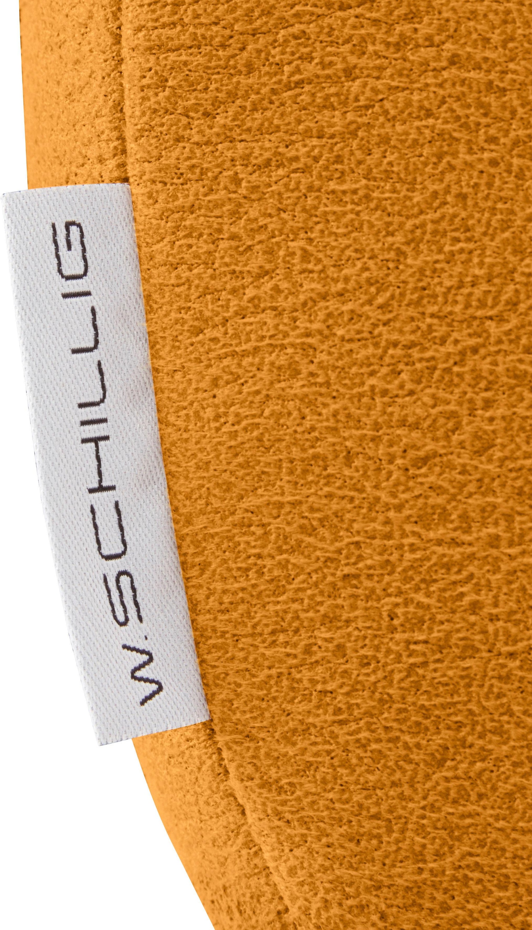 W.SCHILLIG 2-Sitzer »enjoy&MORE«, mit Sitztiefenverstellung, Füße silber matt, Breite 202 cm