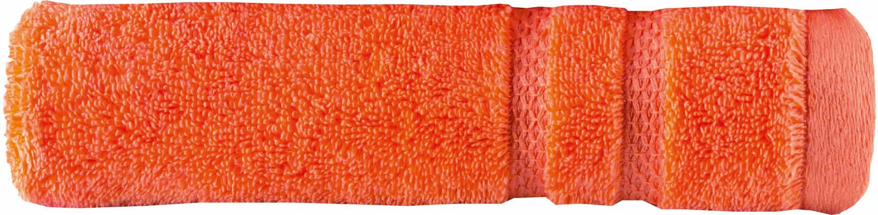 Egeria Gästehandtücher »Micro Touch« Streifenbordüre, extrem saugfähig & flauschig, 100% Baumwolle