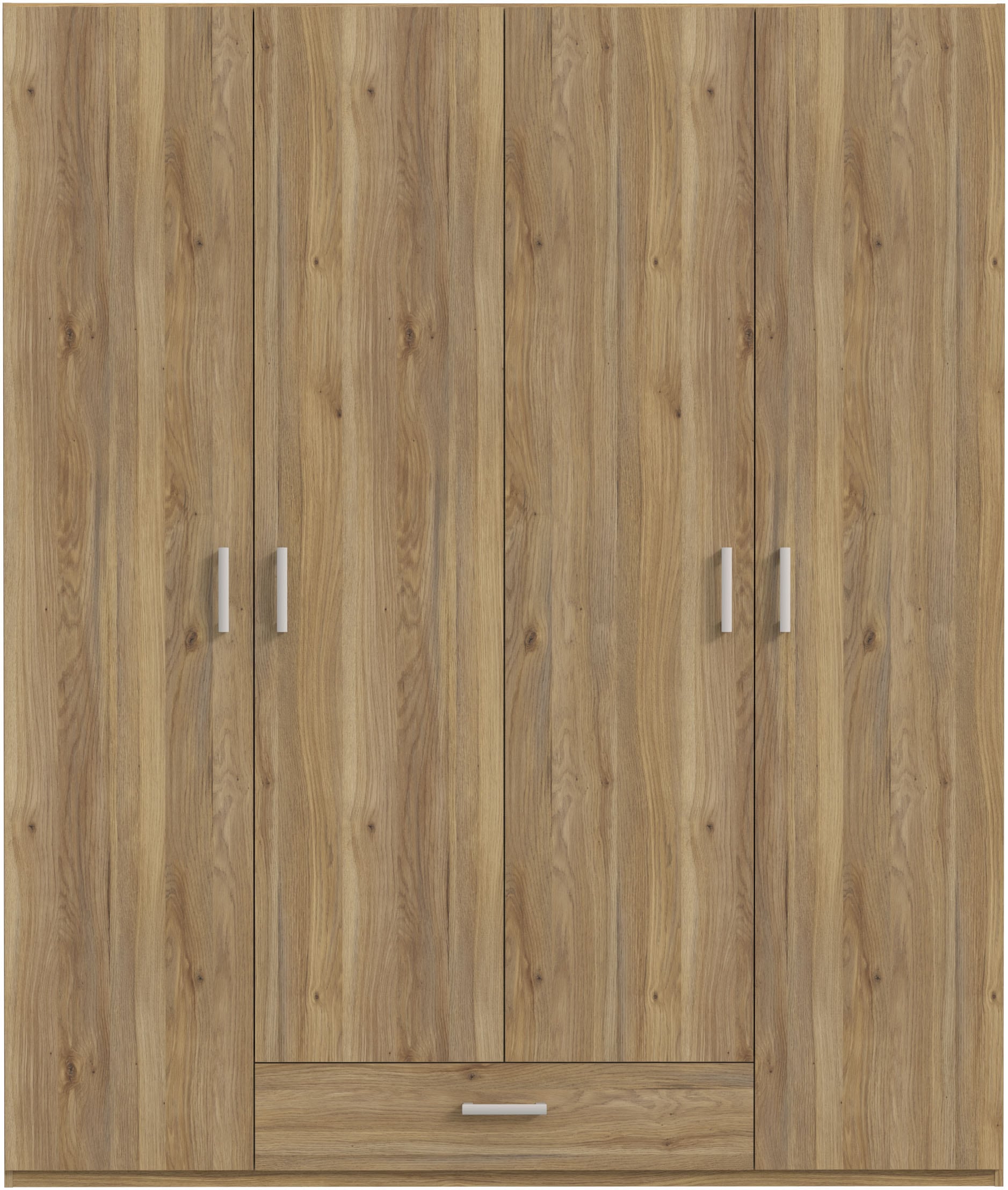 FORTE Kleiderschrank Drehtürenschrank, sehr viel  Stauraum,