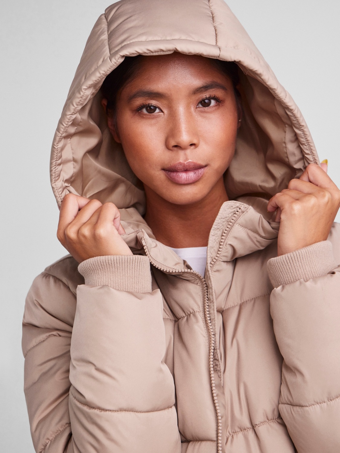 pieces Steppmantel »PCBEE NEW LONG PUFFER JACKET NOOS BC«