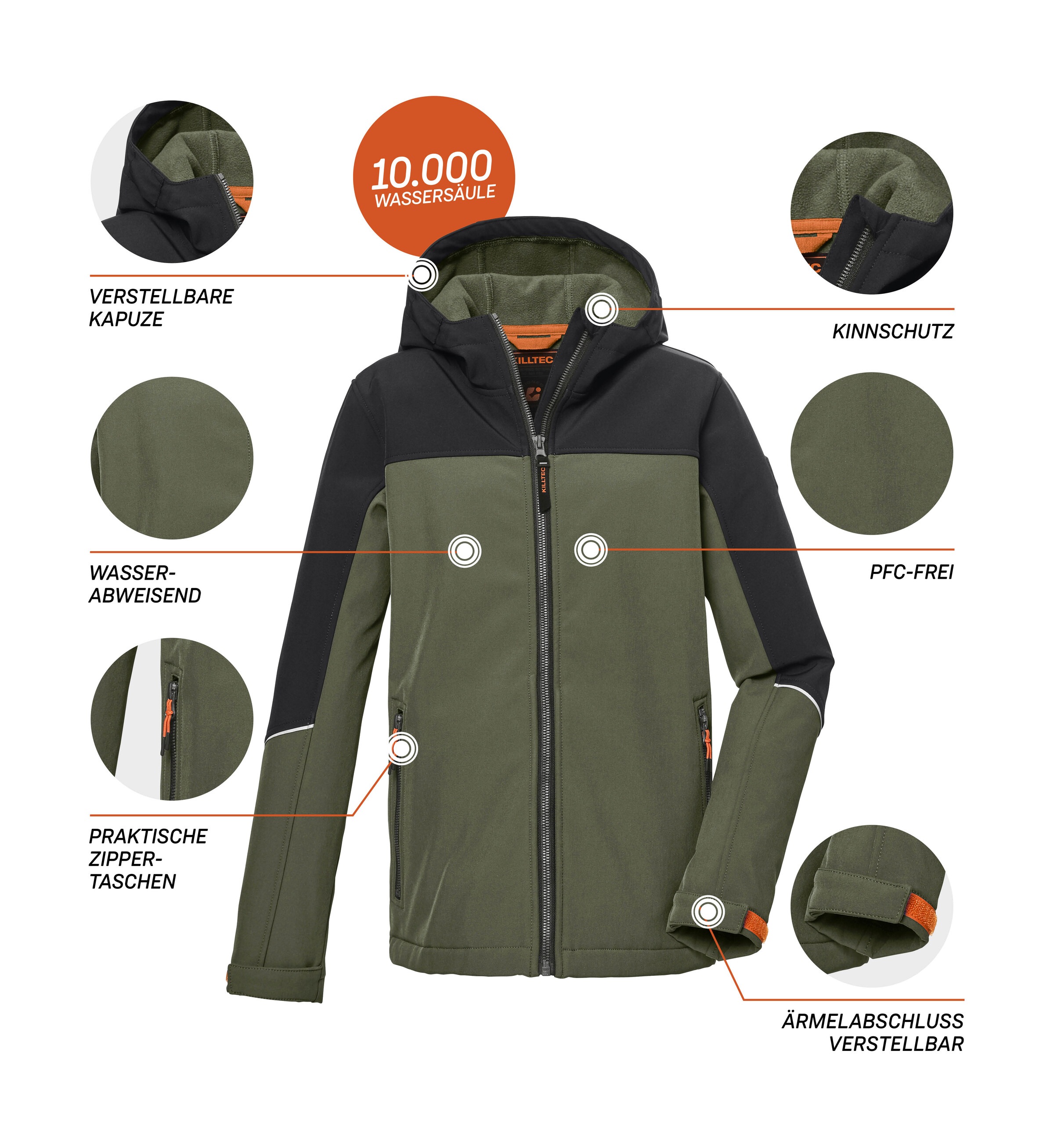 Killtec Softshelljacke »KOW 131 BYS SFTSHLL JCKT«