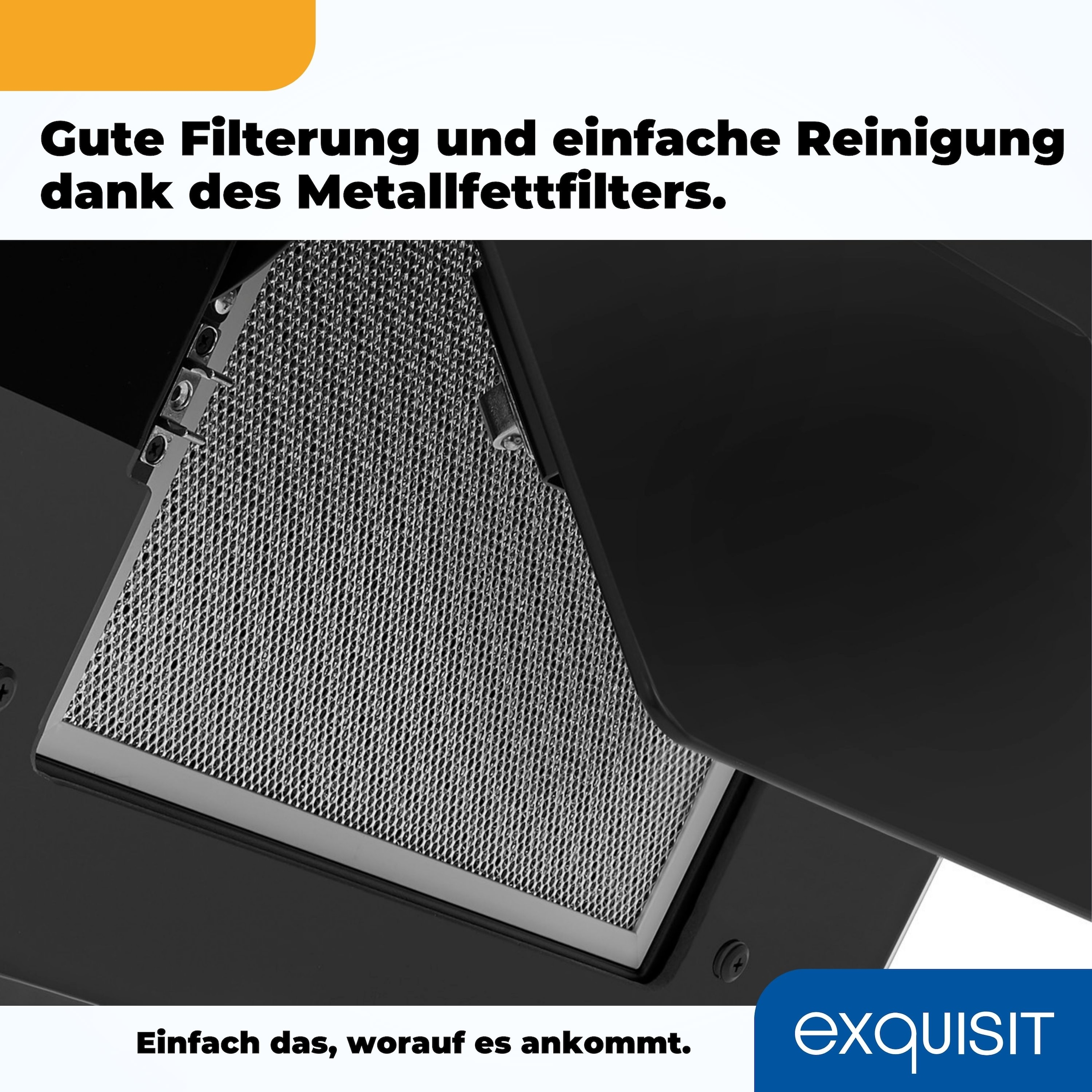 exquisit Kopffreihaube »KFD 61-8sw«