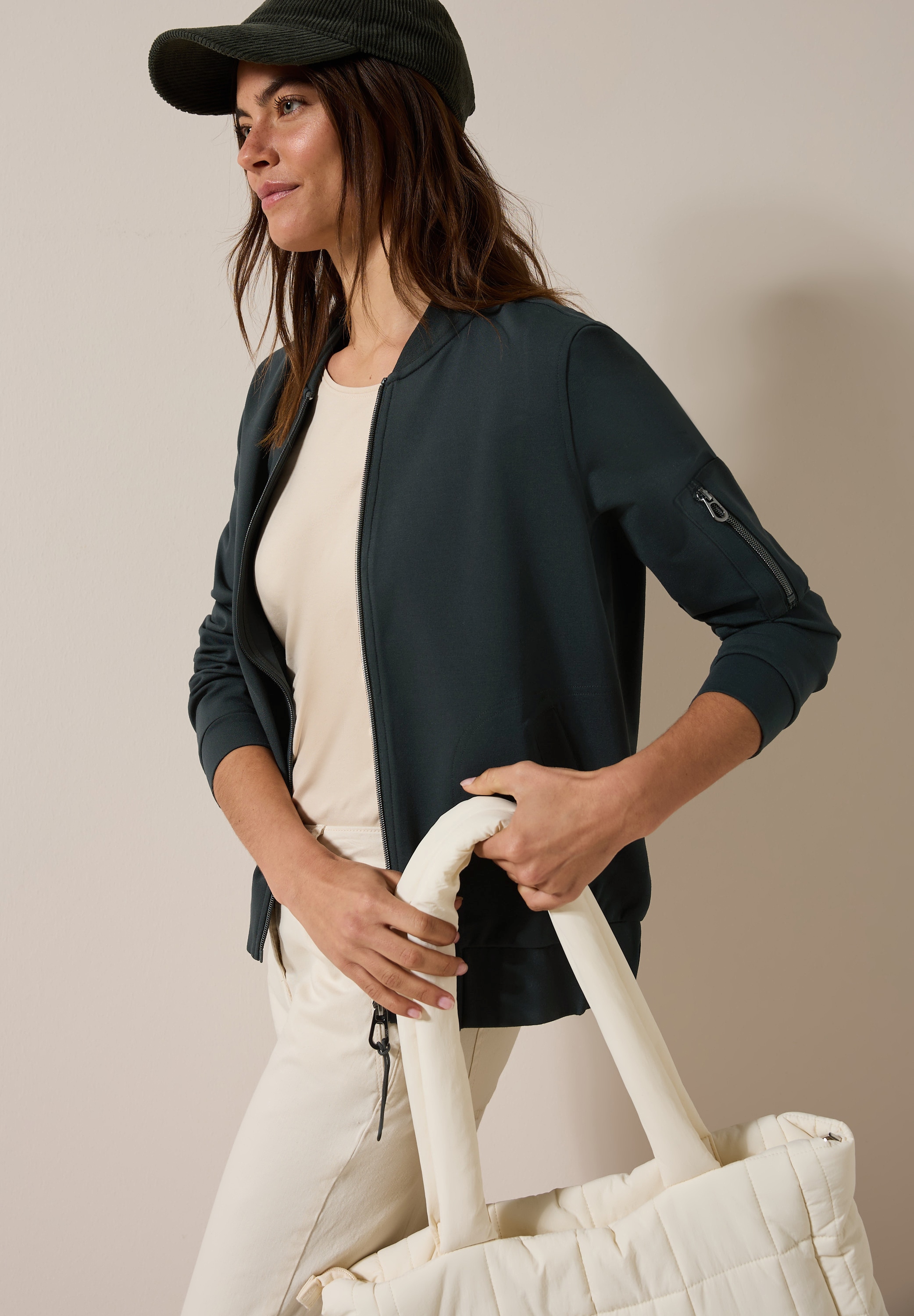 Cecil Blouson, mit Zipper Detail