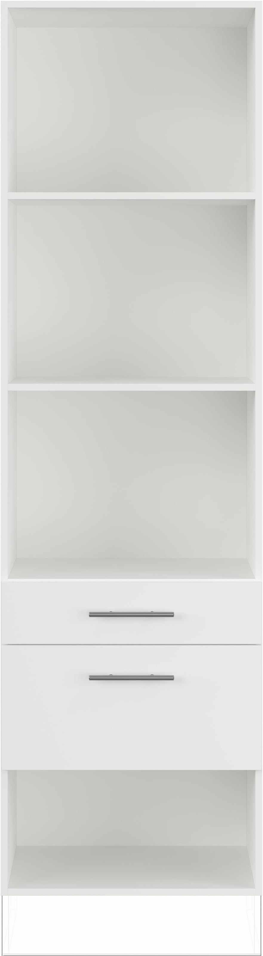 IMPULS KÜCHEN Seitenschrank »"Valencia", Breite/Höhe: 60/205,1 cm, mit Soft-Close«, vormontiert, mit Schubkasten, mit Auszug, mit verstellbaren Fachböden