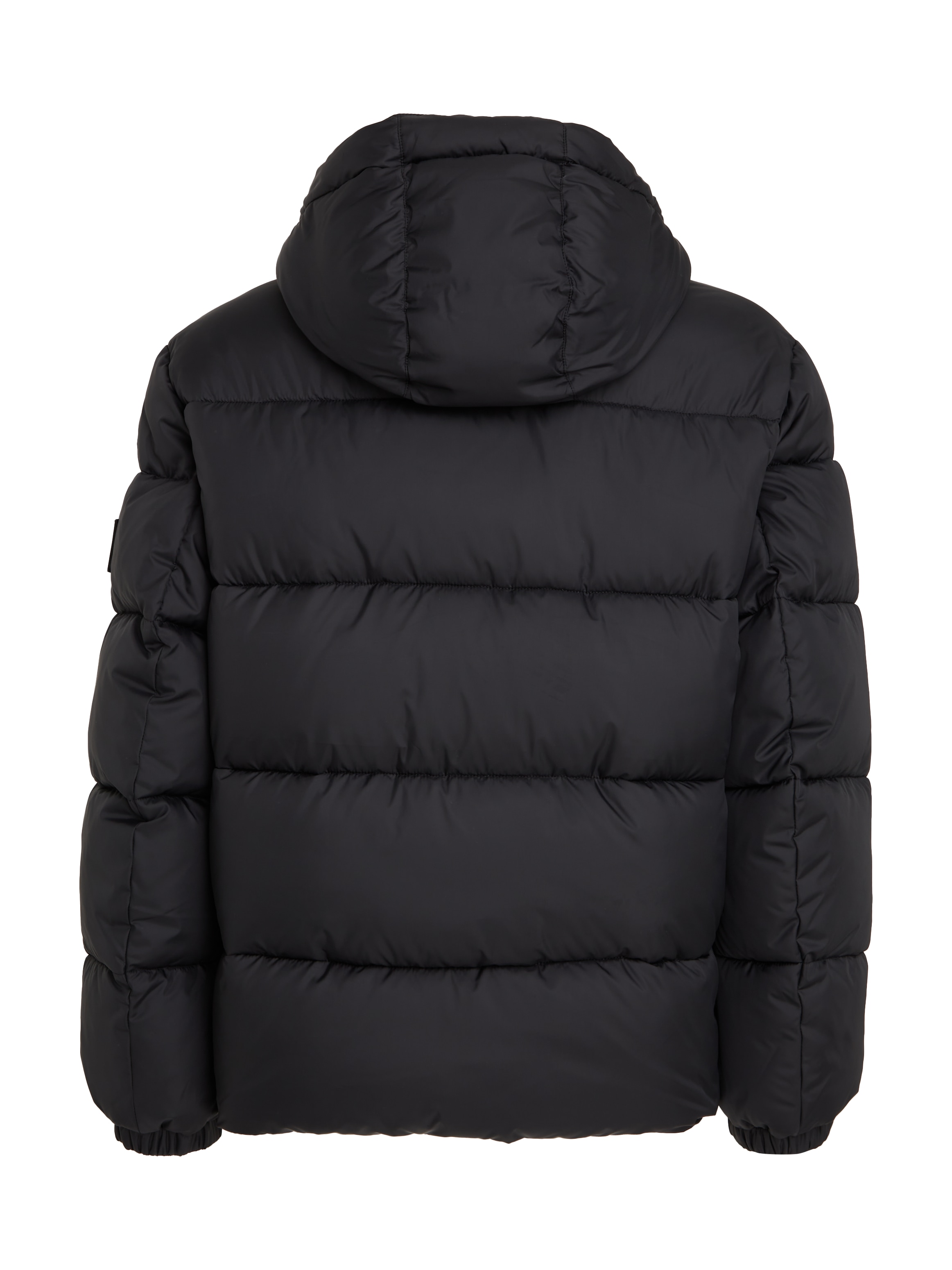 Tommy Jeans Steppjacke »TJM ESSENTIAL PUFFER JACKET«, mit Kapuze, mit Logoschriftzug in der Kapuze