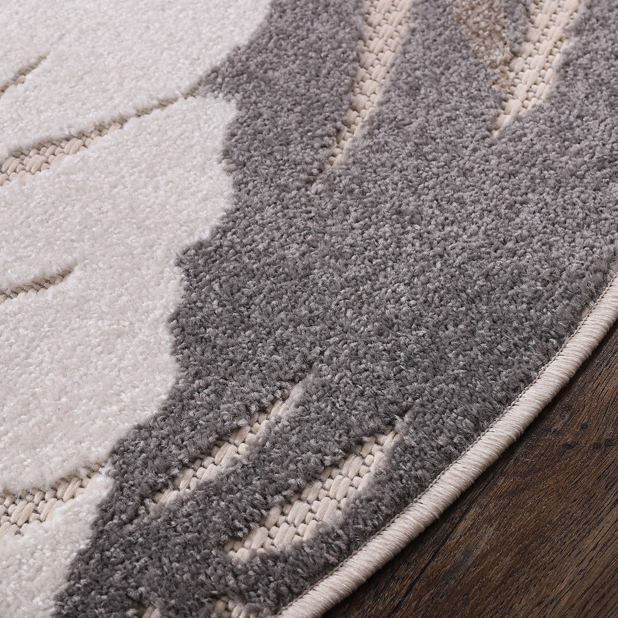 Sanat Teppich »Floral Outdoor«, rund, 6 mm Höhe, In- und Outdoor geeignet, florales Design, Balkon, Terasse