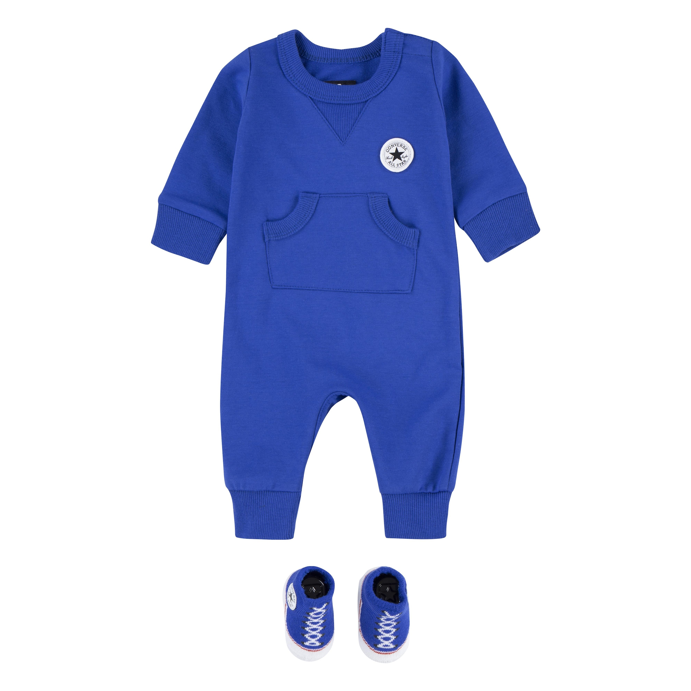 Converse Strampler »LIL CHUCK COVERALL W/ SOCK BOOTIE S«, (Set)