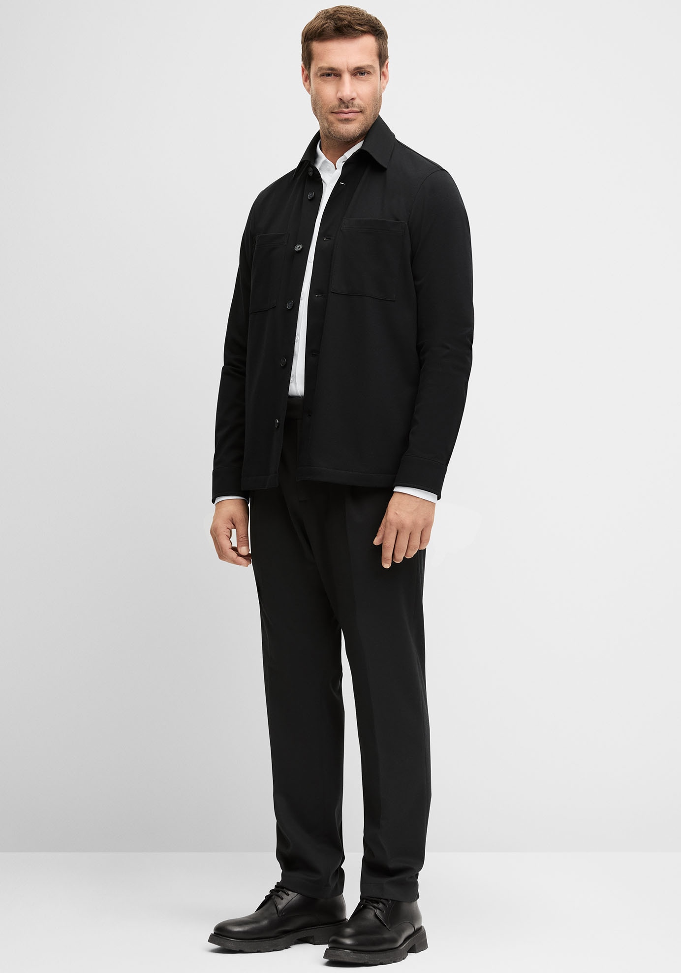 Cinque Langarmhemd »CIMESSI« mit Seitennahttaschen