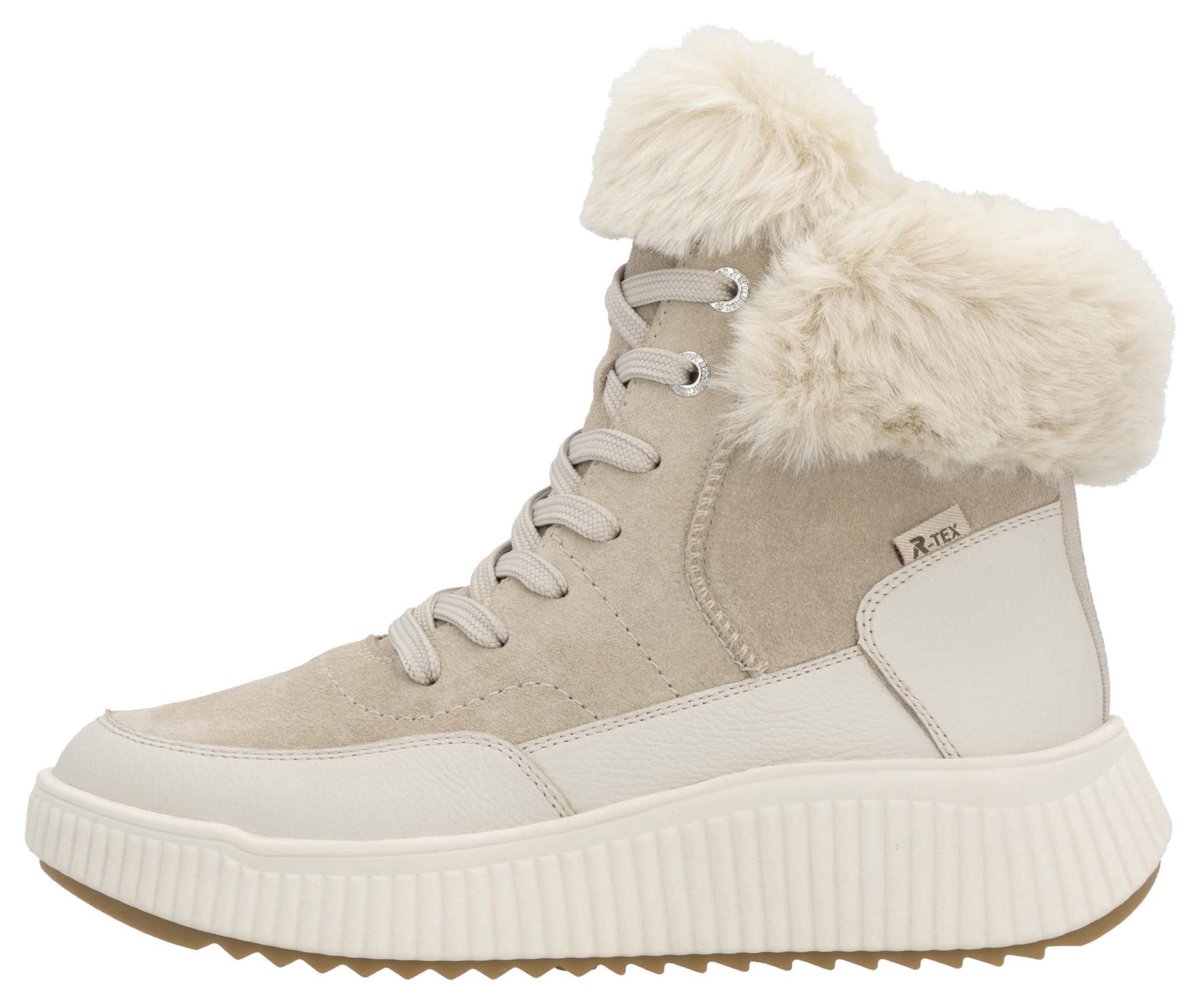 Rieker EVOLUTION Winterboots, Snowboots, Schnürstiefel in schmaler Form