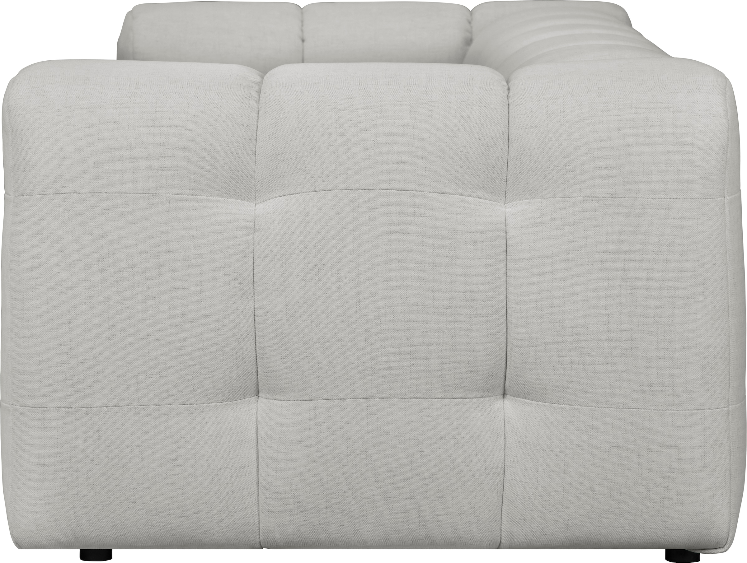 LeGer Home by Lena Gercke 3-Sitzer »TALISHA Designersofa, moderne Steppung, Maße B/T/H: 229/110/75 cm«, moderne Steppung, hoher Sitzkomfort