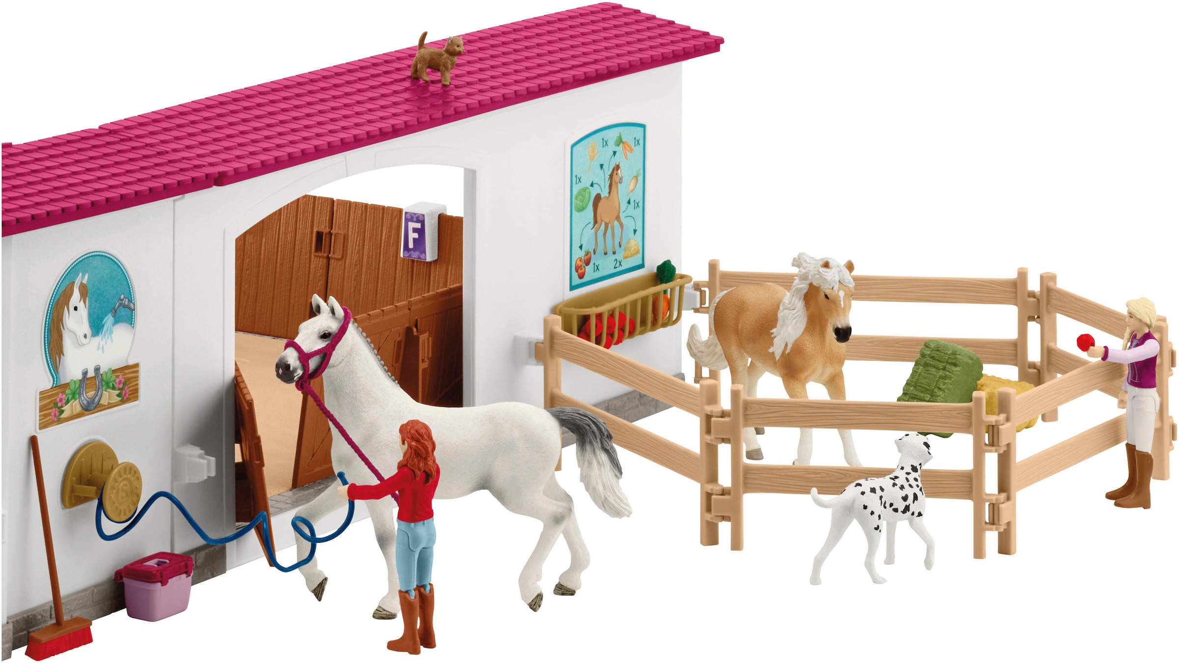 Schleich® Spielfigur »HORSE CLUB, Reithalle Peppertree (42639)«