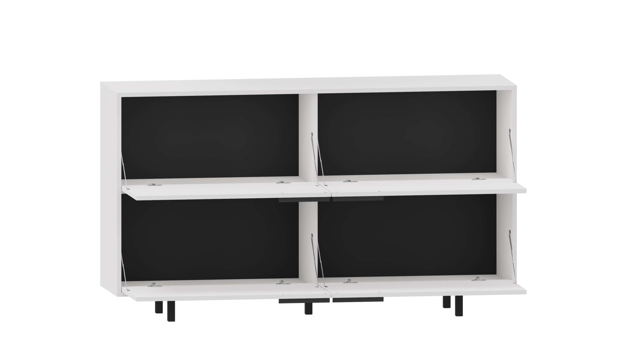 OTTO home Sideboard »Dinant« Kommode, mit 4 Klappen, Breite 150 cm