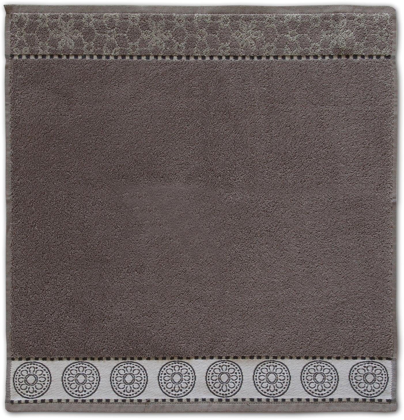 DDDDD Geschirrtuch »Lace«, (Set, 4 tlg.), Combiset: 2 Küchentücher & 2 Geschirrtücher