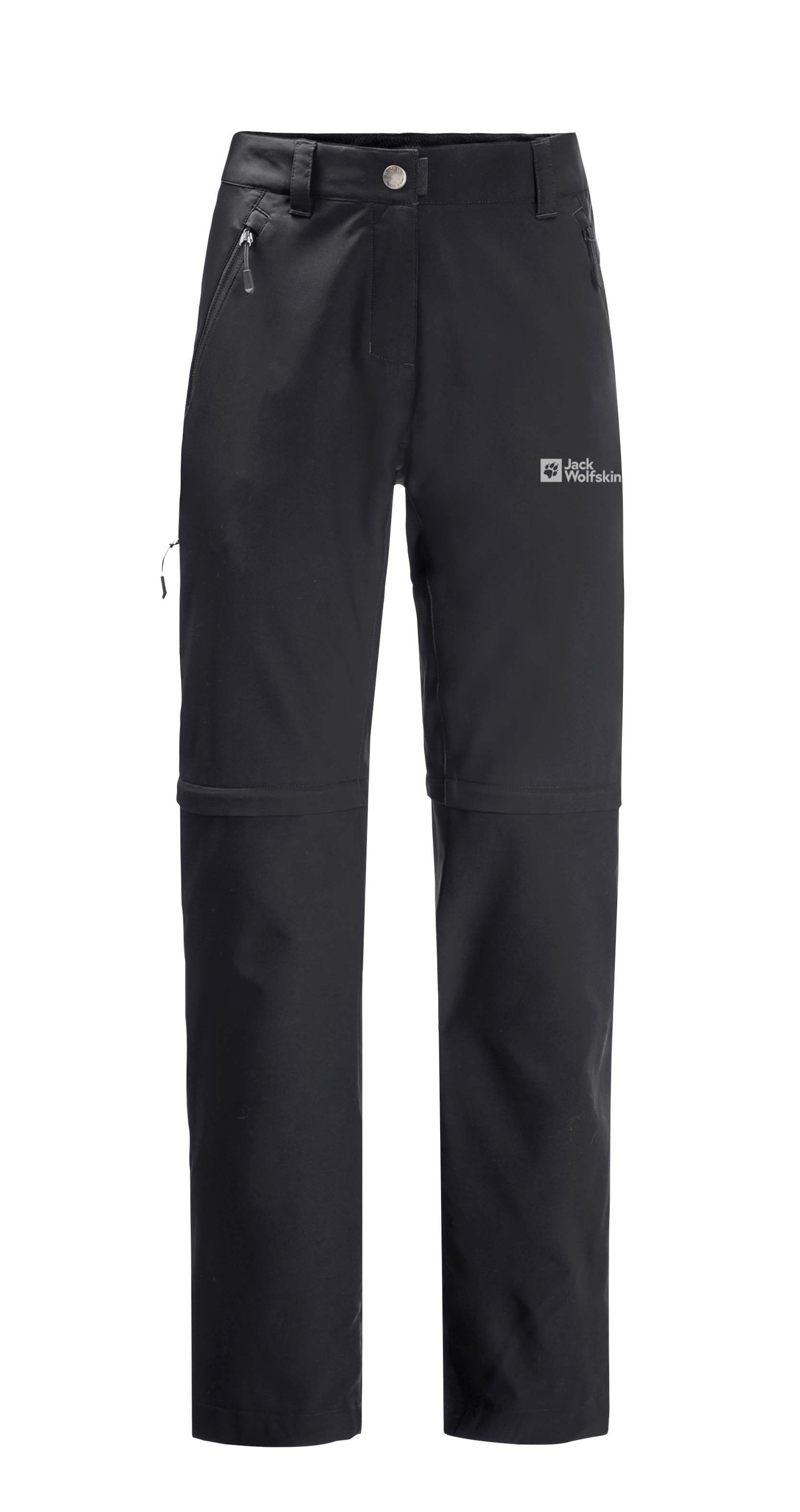 Jack Wolfskin Zip-off-Hose »ACTIVE TRACK ZIP OFF PANTS W«, lange Hose und Shorts in einem
