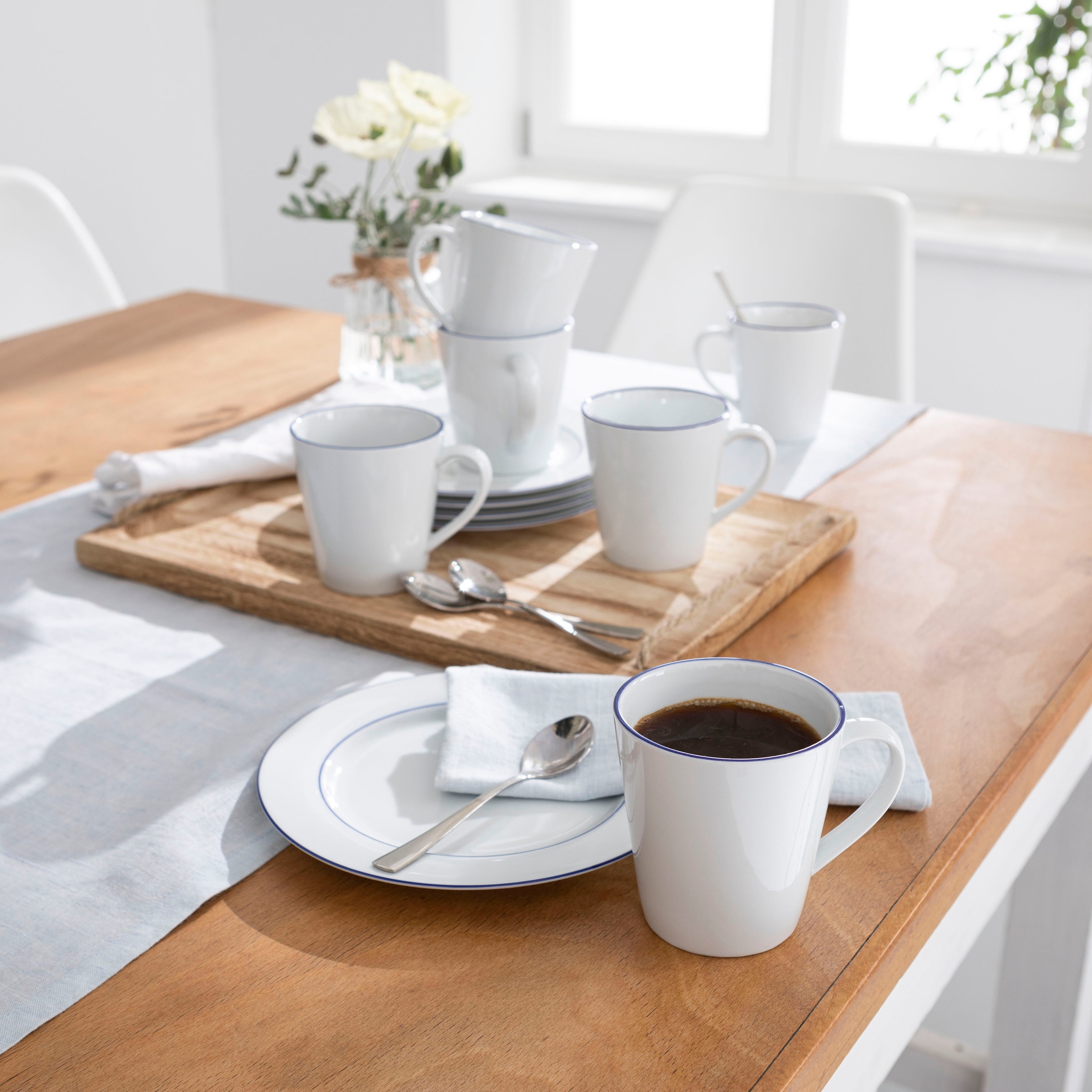 Retsch Arzberg Becher »Heike Blaurand« 6-teilig, Made in Germany