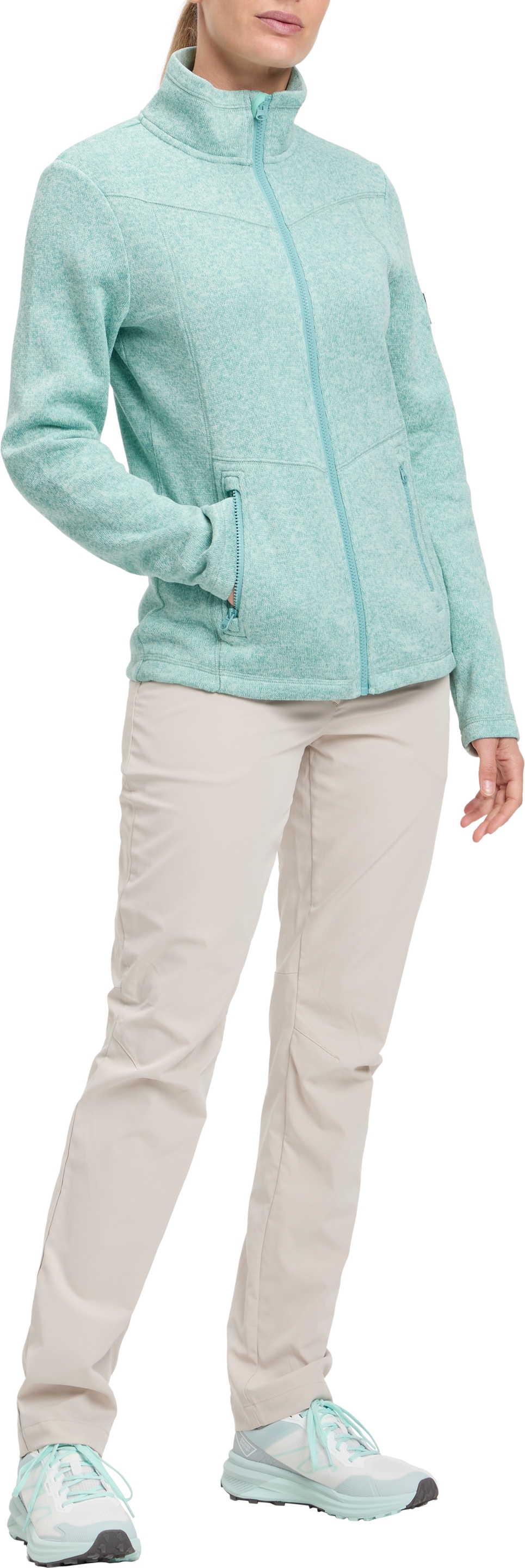 McKINLEY Fleecejacke »DA.-UNTERJACKE RUBIN III WMS« weiches Strickfleece-Material, mit Antipilling-Ausrüstung
