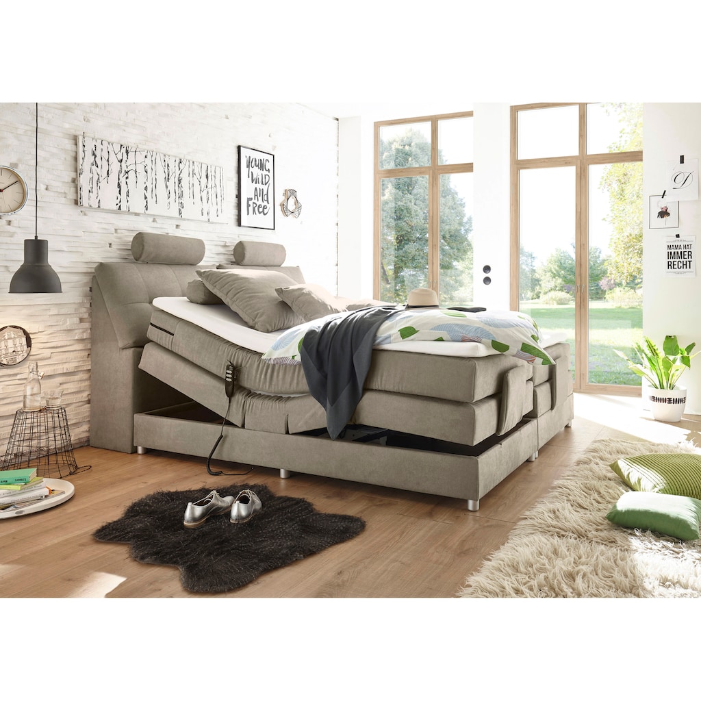 ED EXCITING DESIGN Boxspringbett »Palermo«