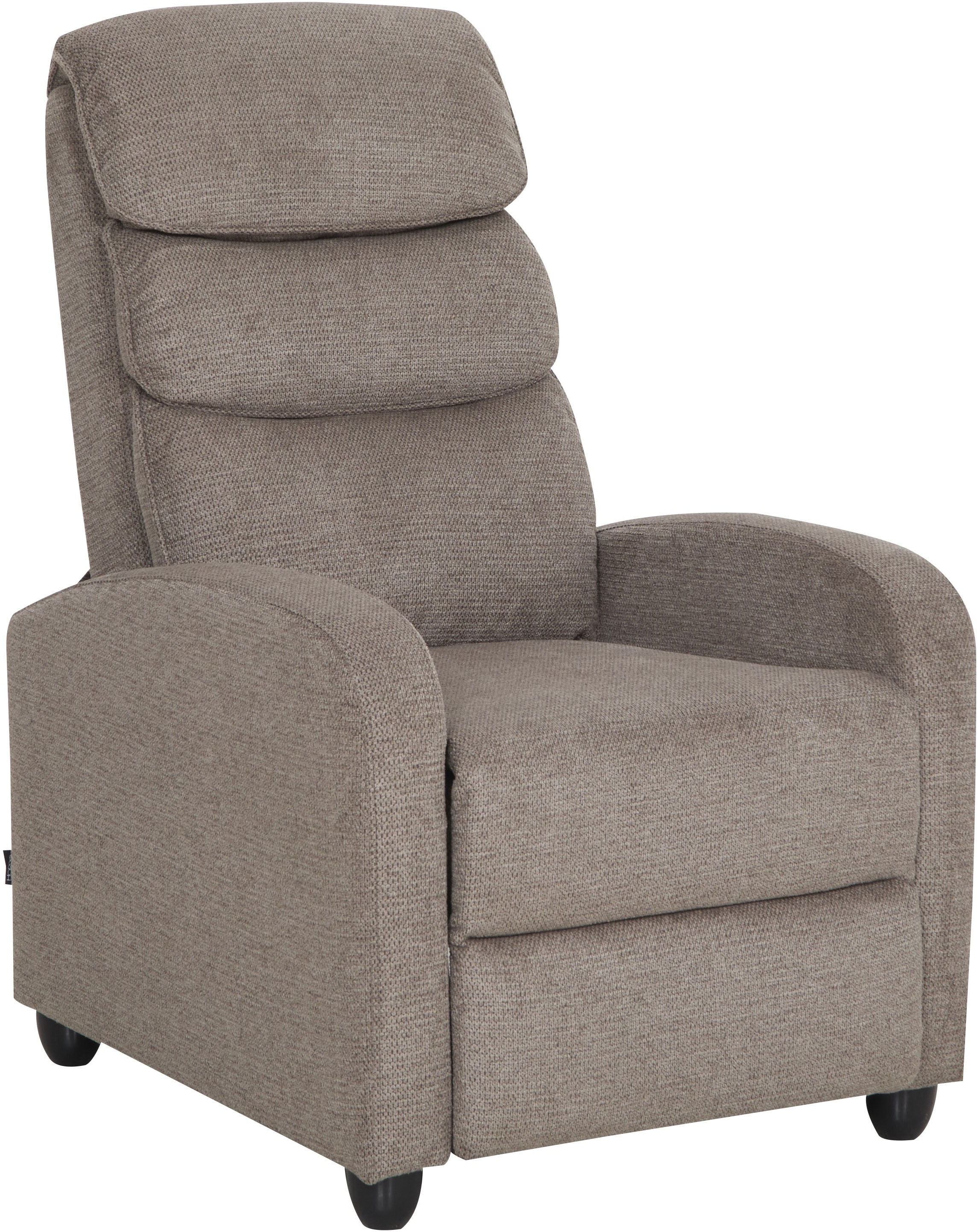 Home affaire Relaxsessel »BERVILLE, TV-Sessel, Ruhesessel mit Schlaffunktion, Webstoff«, Liegesessel mit manueller Relaxfunktion