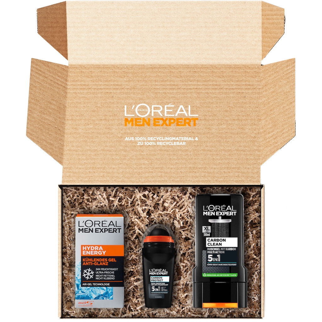 L'ORÉAL PARIS MEN EXPERT Pflege-Set »Bestseller Box«, (3 tlg.)