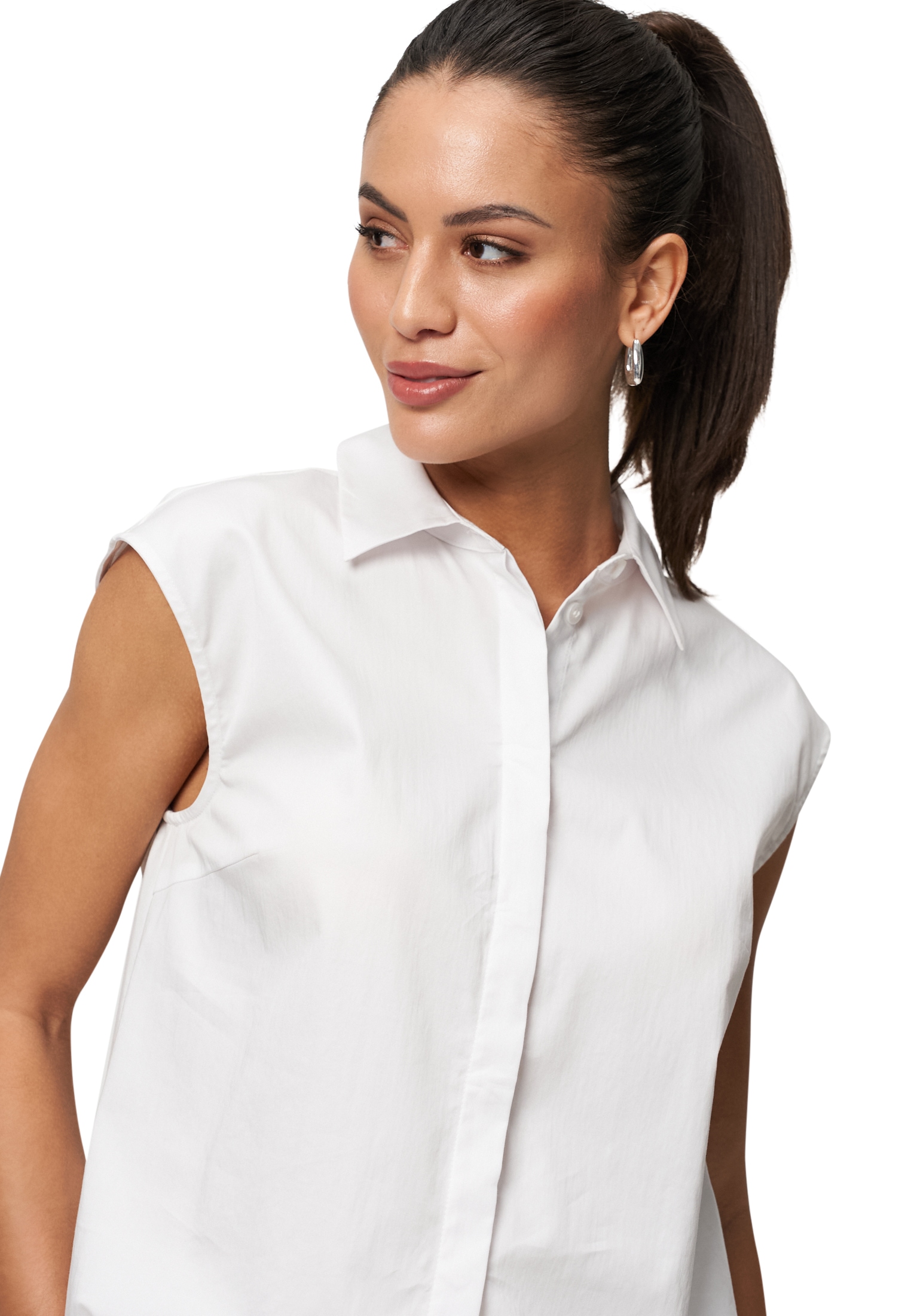 Zero Klassische Bluse »Bluse mit Bindeband«