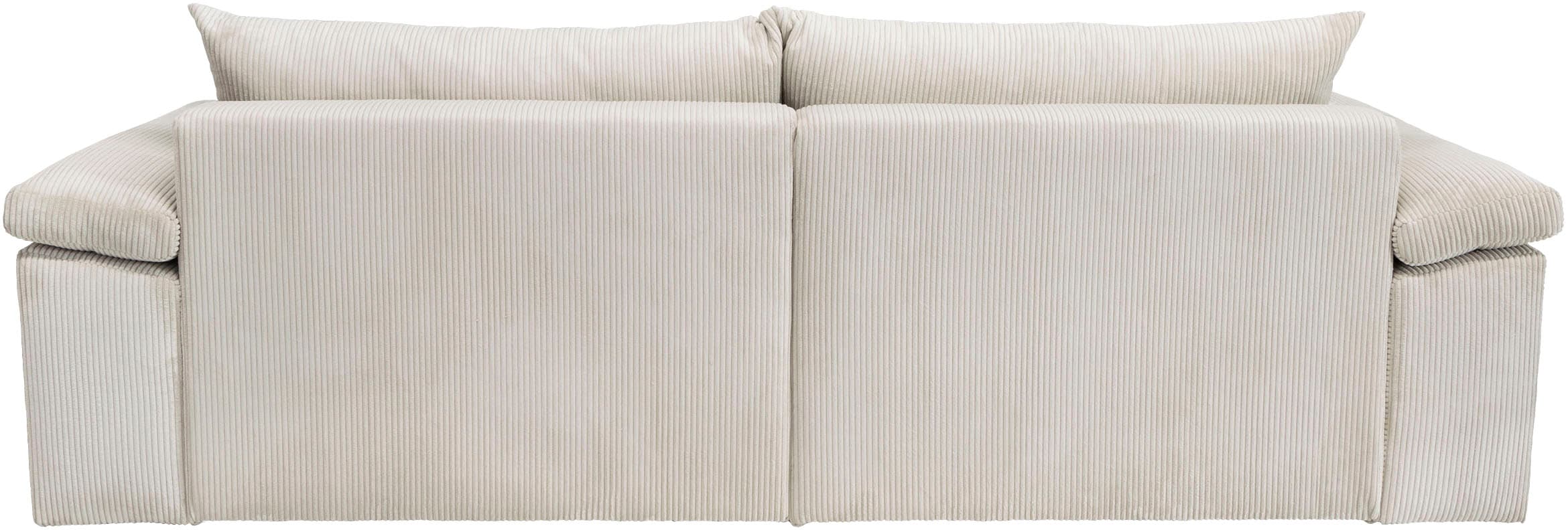 OTTO home »Soft&Cosy XL, B: 246 cm - OTTO. Verlässliche Qualität.« Mega-Sofa, Cord oder Chenille-Struktur, mit Federkern & 4 Zierkissen