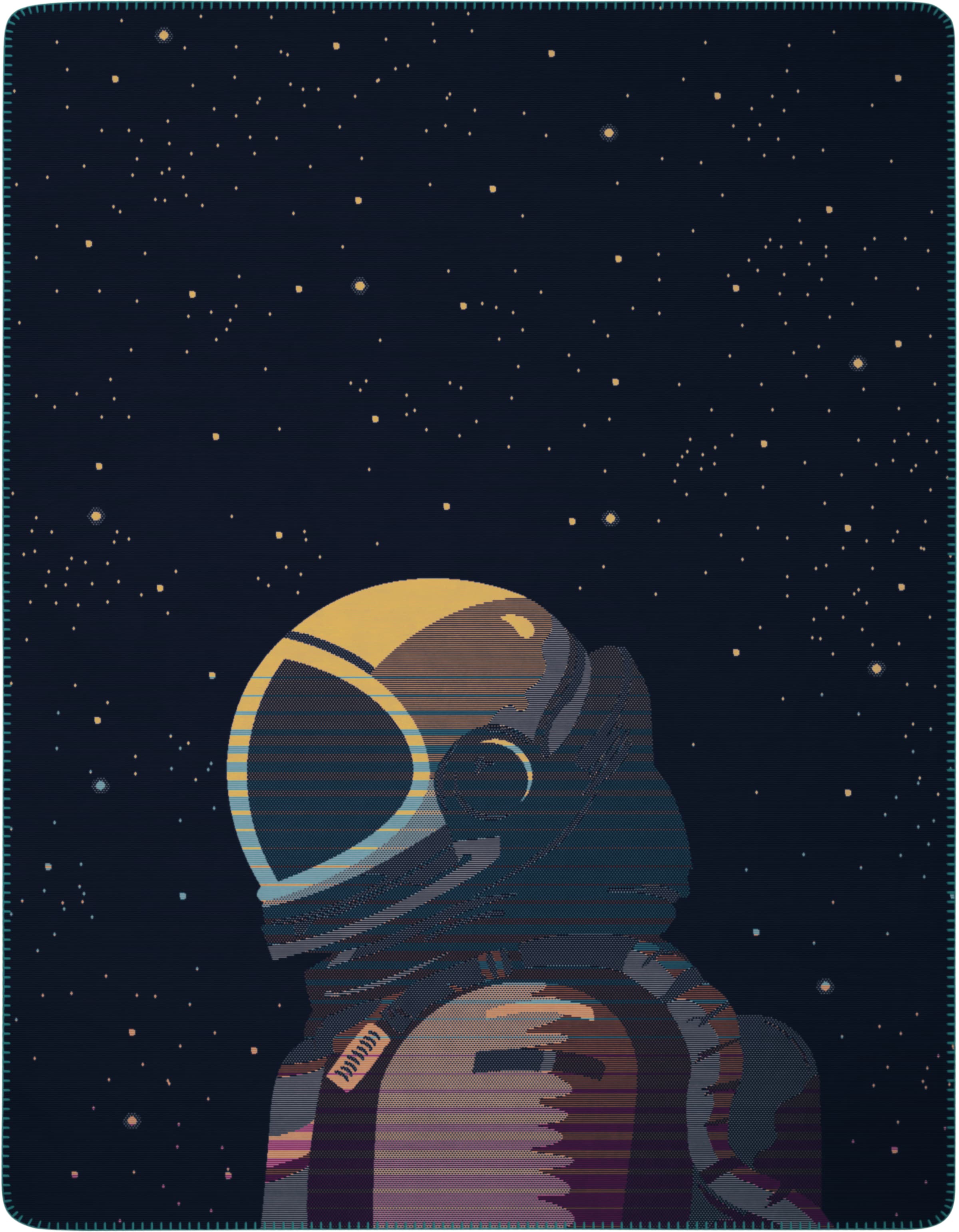 Biederlack Wohndecke Astronaut