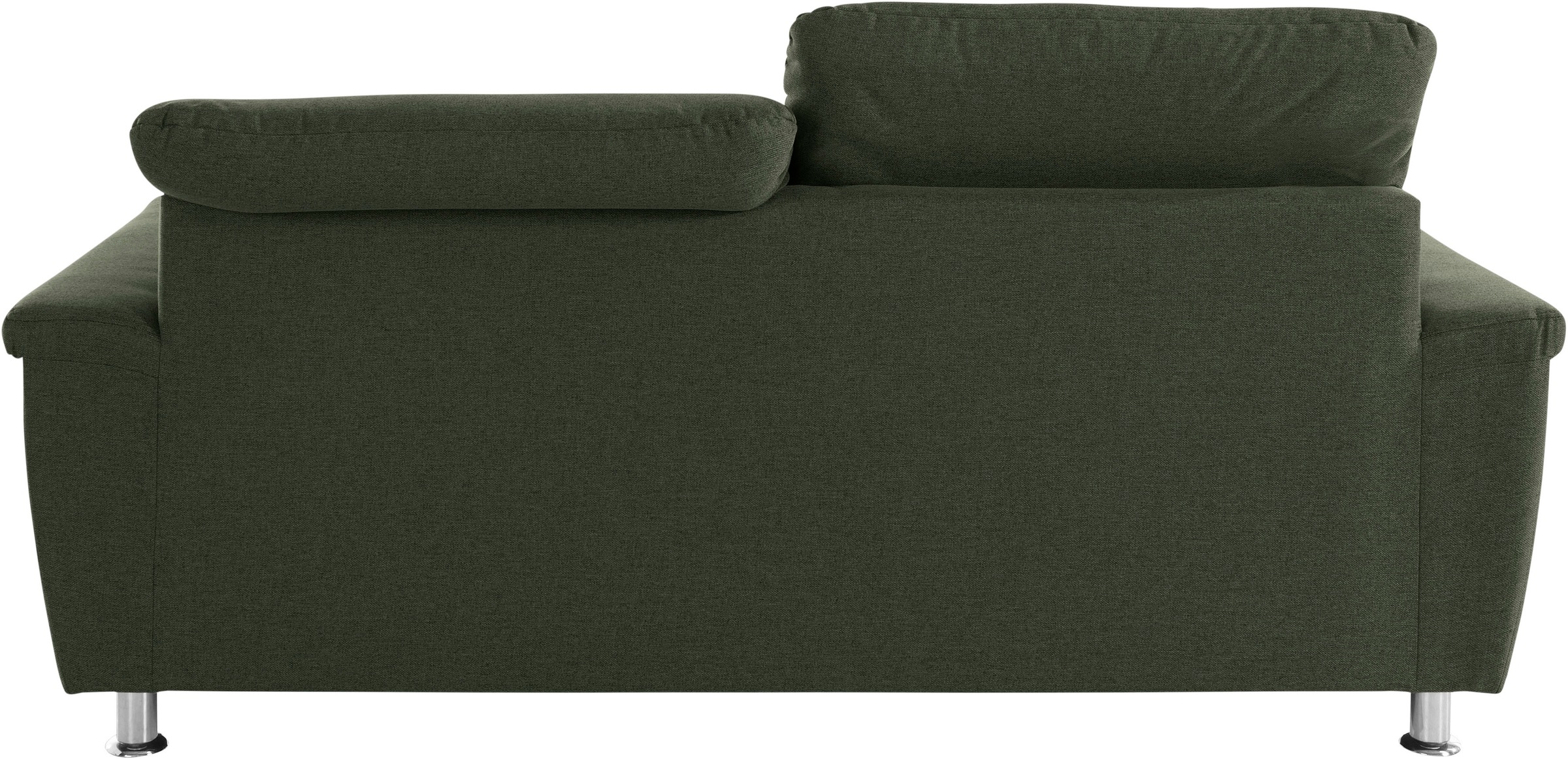 DOMO collection 2-Sitzer »Franzi«, wahlweise mit Kopfteilverstellung, inklusive Zierkissen