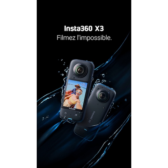 Insta360 Camcorder »X3«, 5,7K, Bluetooth-WLAN (Wi-Fi) ➥ 3 Jahre XXL  Garantie | UNIVERSAL