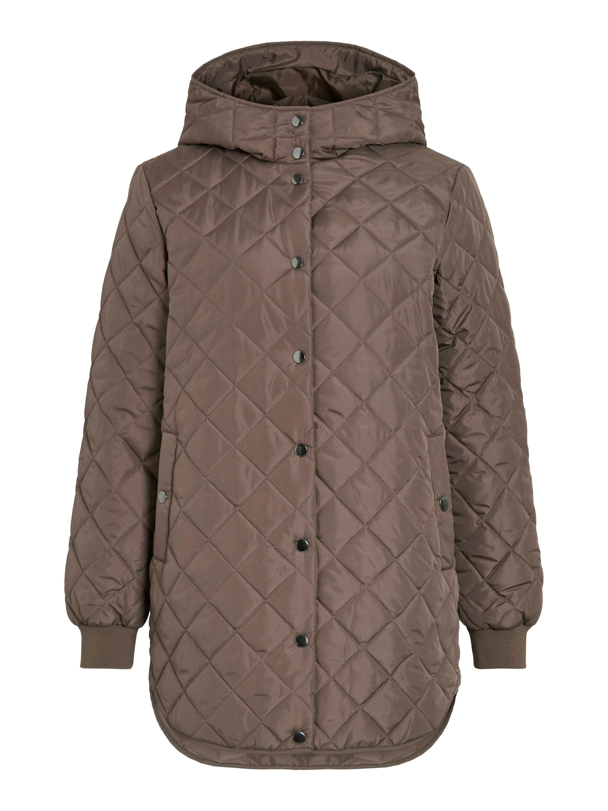 Vila Steppjacke »VITATE L/S HOODED JACKET - NOOS«, mit Kapuze