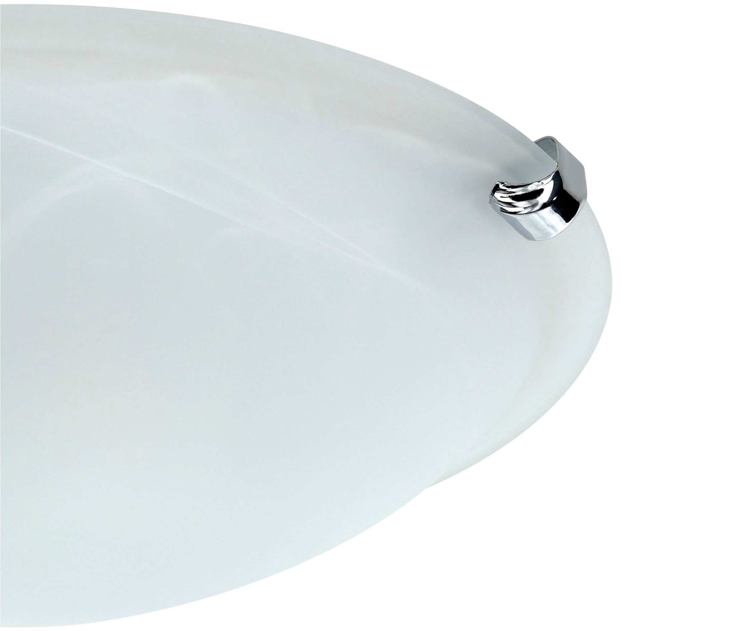 EGLO LED Deckenleuchte »SALOME Deckenlampe, Wohnzimmerlampe, Beleuchtung« E27 1 Stk. Deckenleuchte klassisch, aus Metall und Alabaster-Glas, E27, Ø 30 cm