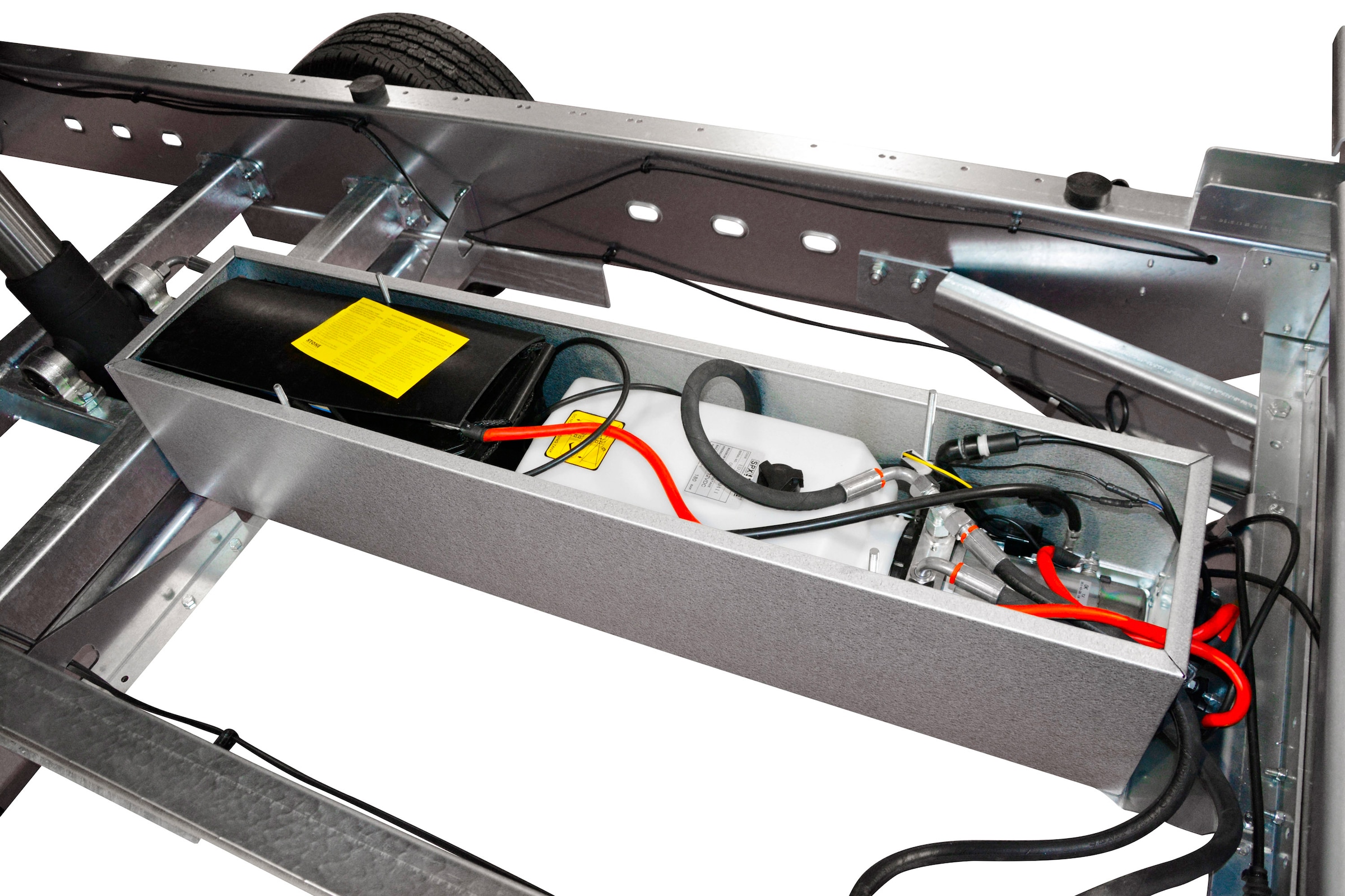 STEMA PKW-Anhänger »Rückwärtskipper 2,7 t« inkl. elektrischer Hydraulik