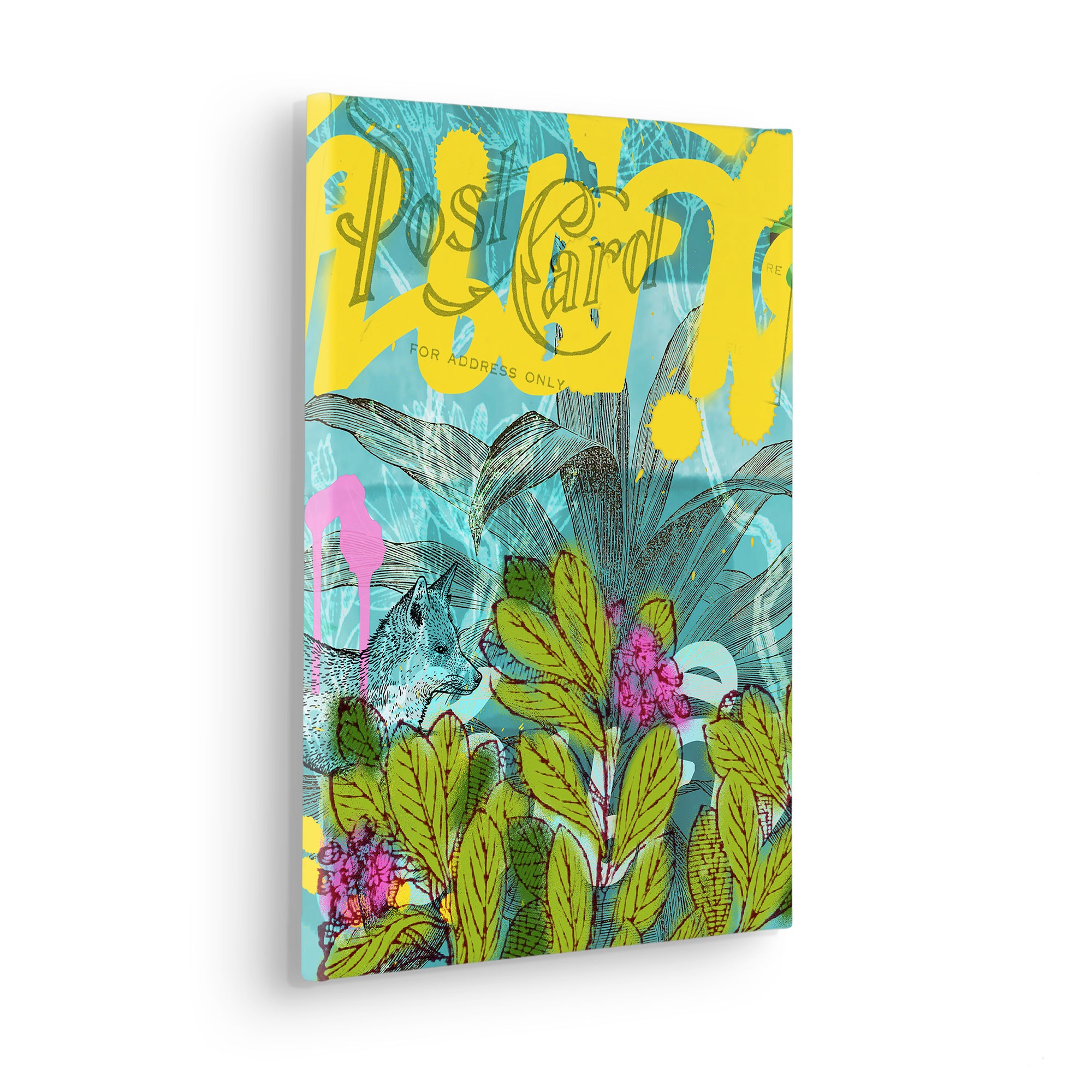 Komar Leinwandbild »Post Card - Größe 30 x 40 cm«, Natur, (1 St.), Keilrahmenbild mi Echtholzrahmen