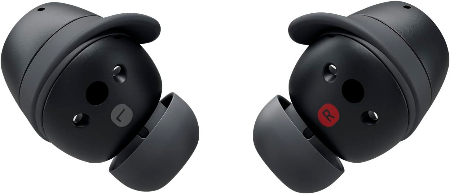 LG Bluetooth-Kopfhörer »xboom Buds Lite«, Bluetooth, Active Noise Cancelling (ANC)-Freisprechfunktion-LED Ladestandsanzeige-Multi-Point-Verbindung-Rauschunterdrückung-Sprachsteuerung-kompatibel mit Siri