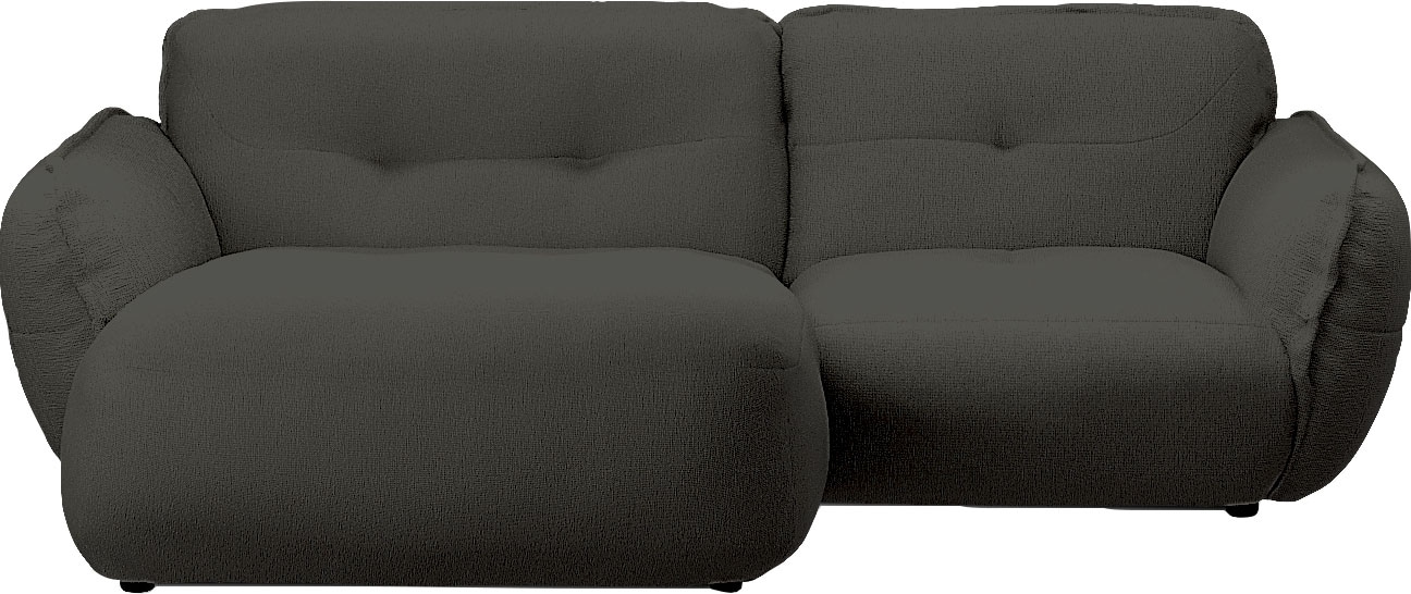 BETYPE Ecksofa »Be Fluffy«, Softes Sitzgefühl, moderne Kedernaht, hochwertiger Bezug