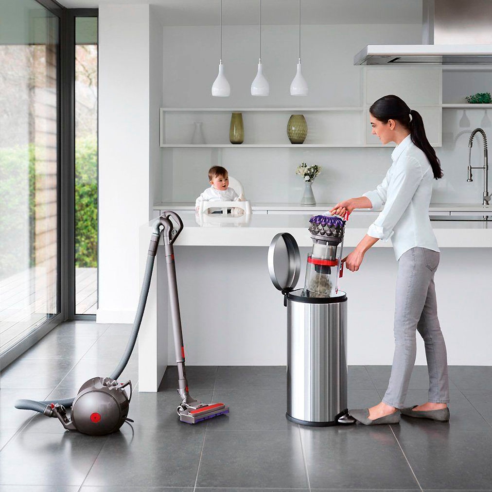 DYSON Bodenstaubsauger »Big Ball Parquet 2« 600 W mit hygienischer Behälterentleerung, der sich selbst wieder aufrichtet