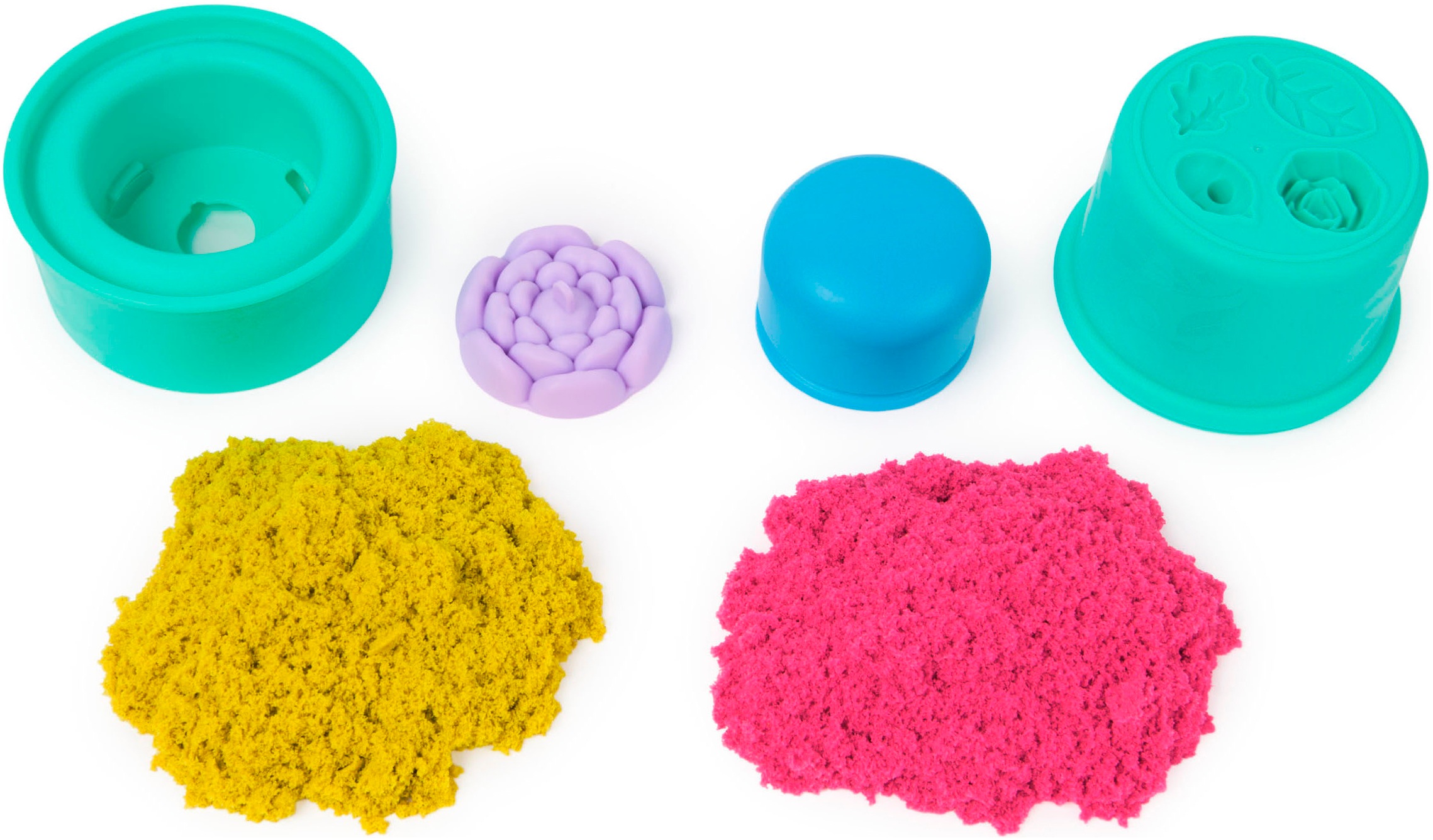 Spin Master Kreativset »Kinetic Sand - Squish Blumen Set«