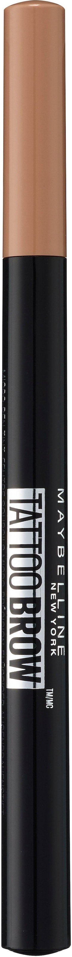 MAYBELLINE NEW YORK Augenbrauen-Stift »Tattoo Brow«, mit super feiner Applikator-Spitze