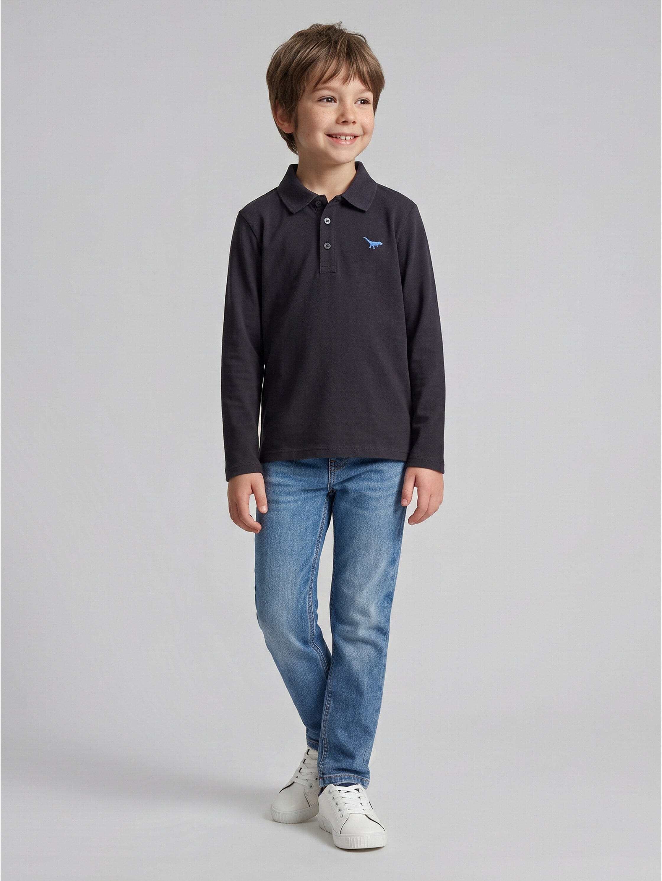 TOM TAILOR Weite Jeans mit Stone-Optik