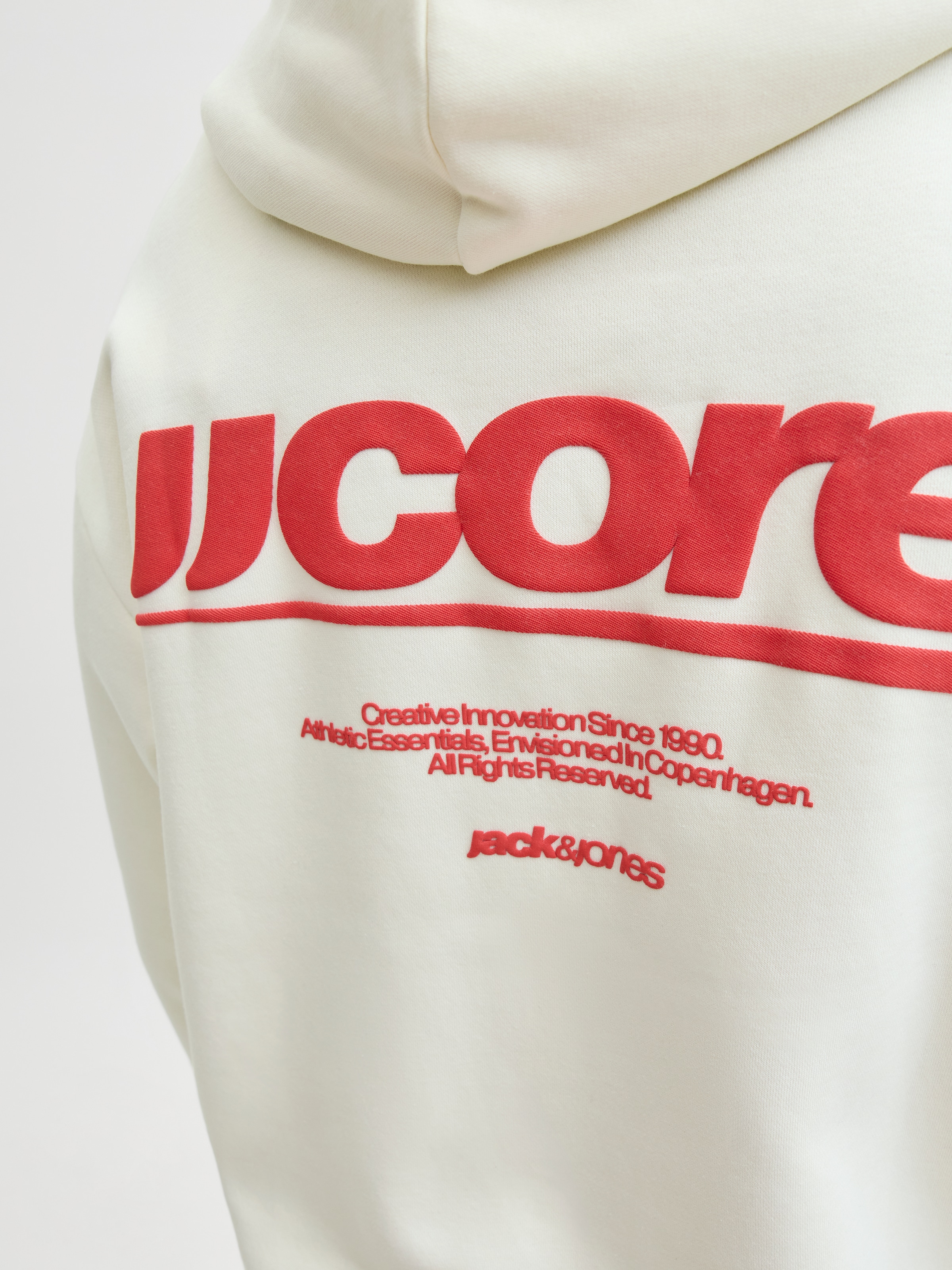 Jack & Jones Kapuzensweatshirt »JCOCLUB BACKPRINT SWEAT HOOD«, mit Print
