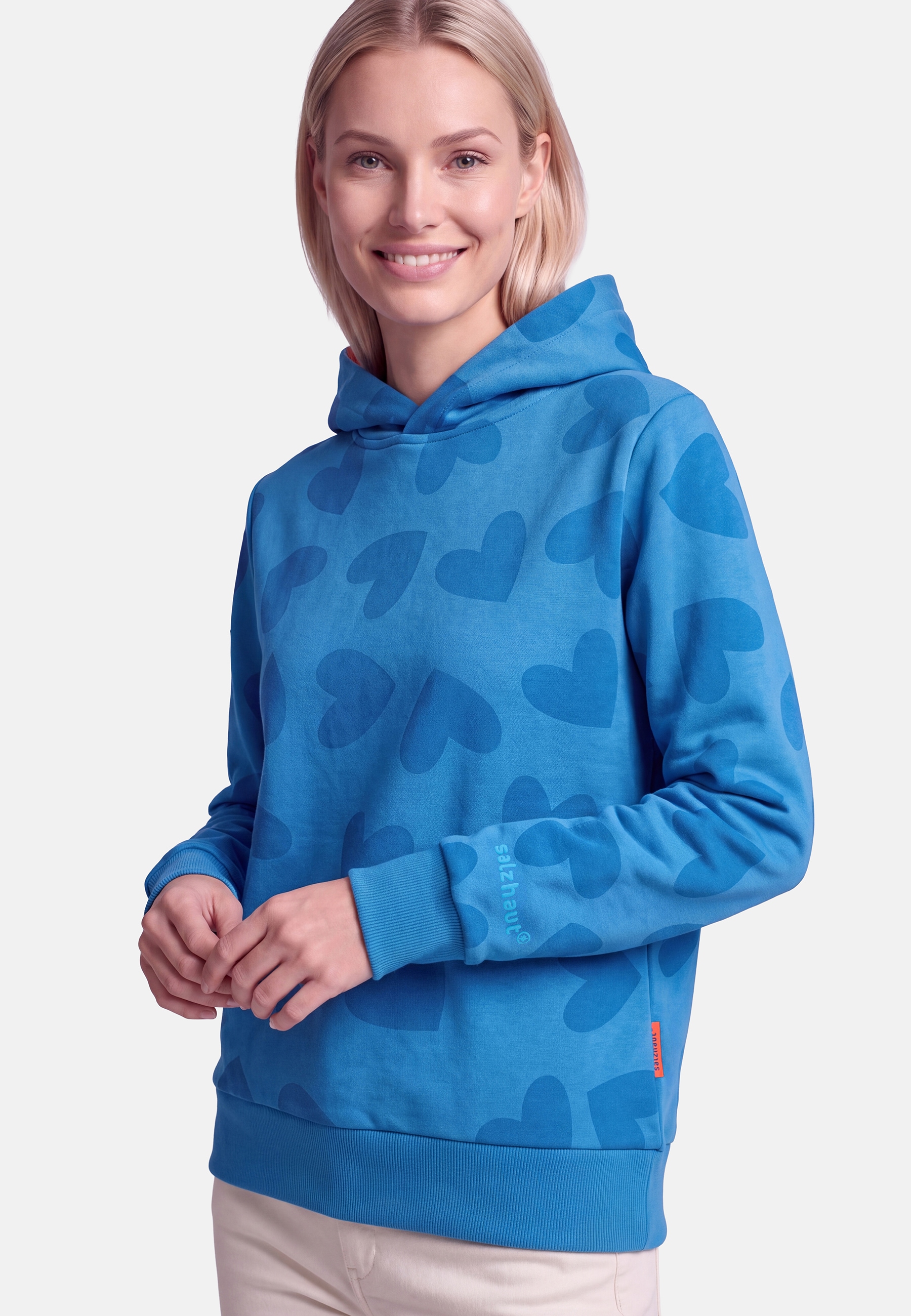 salzhaut Kapuzenpullover »Hoodie DACKLATTN«