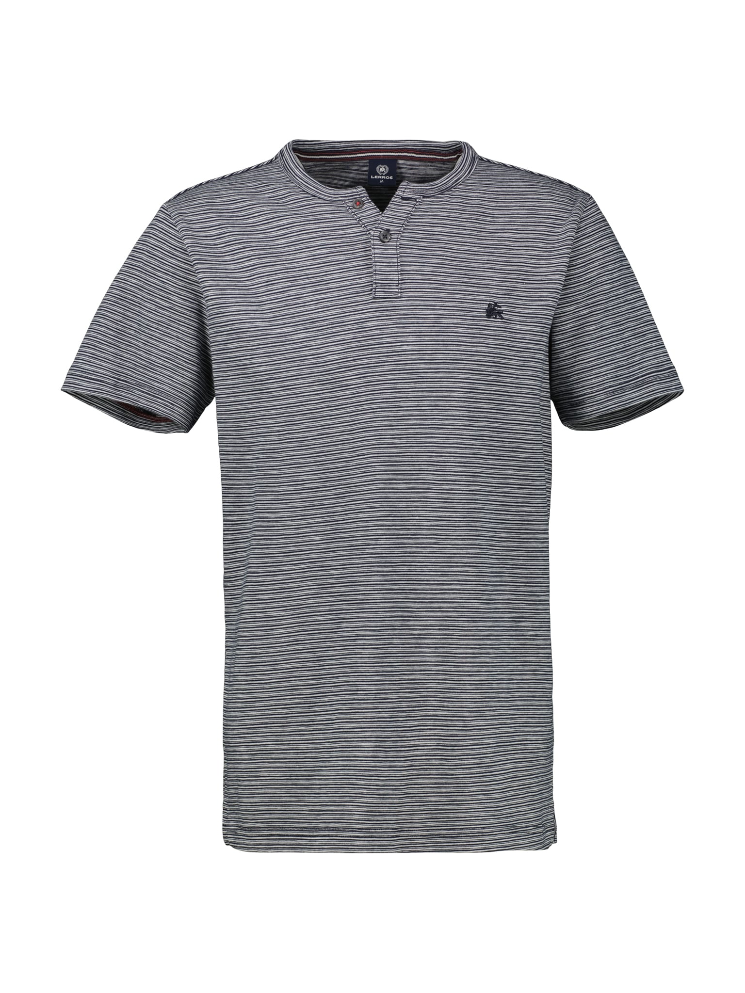 LERROS T-Shirt, mit Serafino Kragen