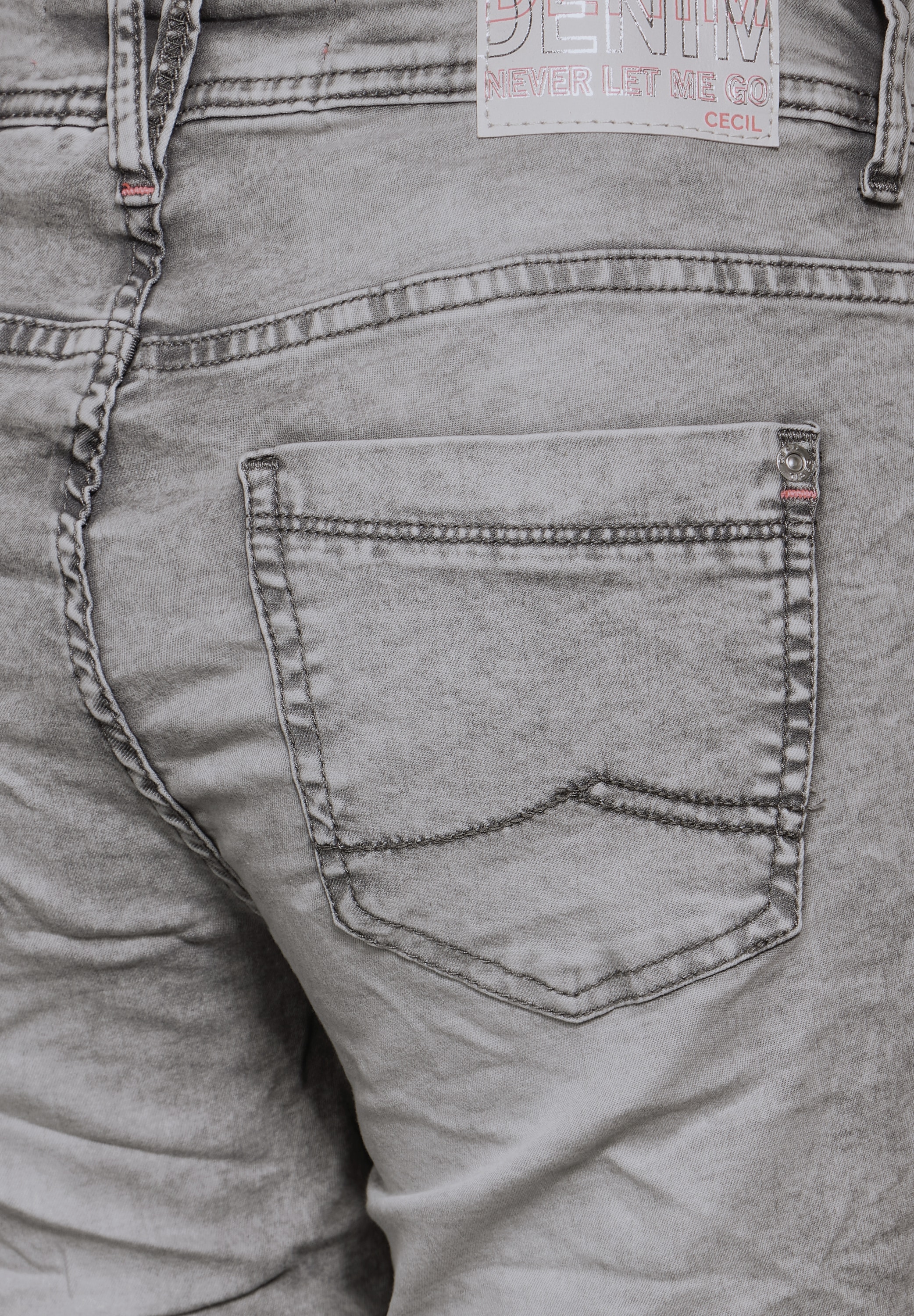 Cecil Shorts »Style Scarlett«, Sommerhose mit Used-Optik