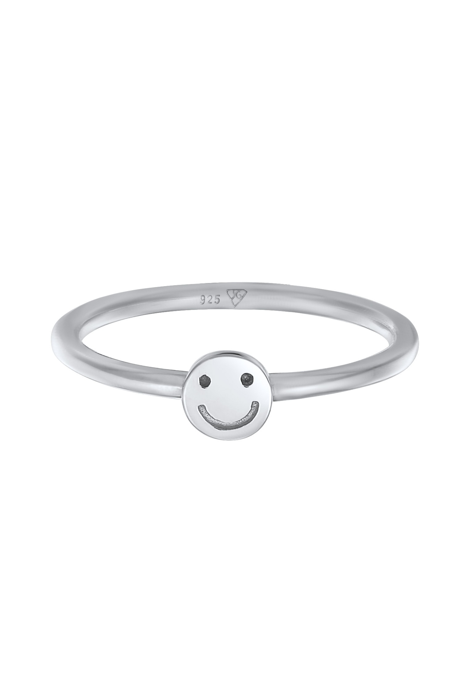 Elli Silberring »Ring Smiling Pinky Ring  925 Silber«